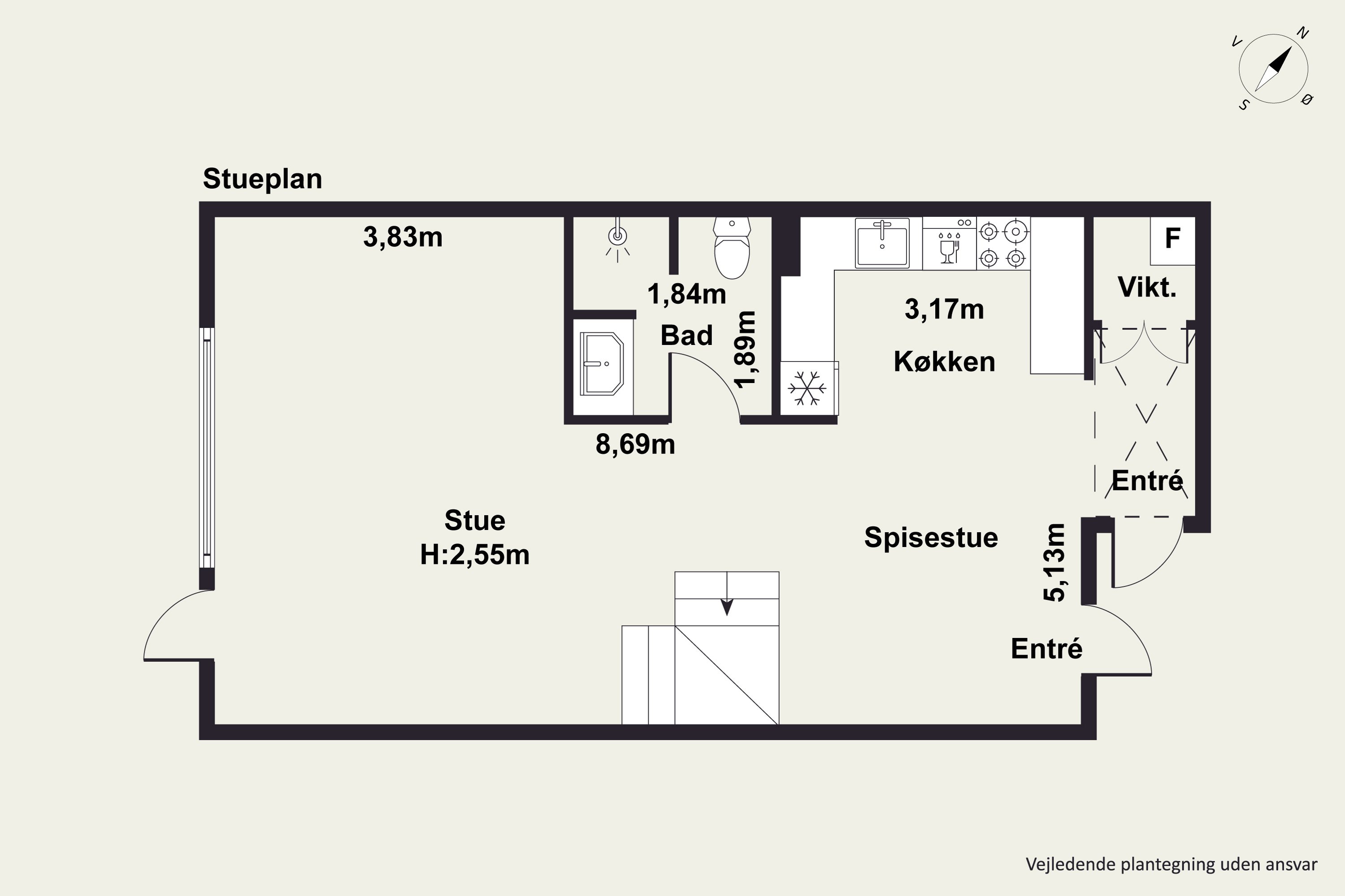Plantegninger billede af Strandhaven 151, 2665 Vallensbæk Strand