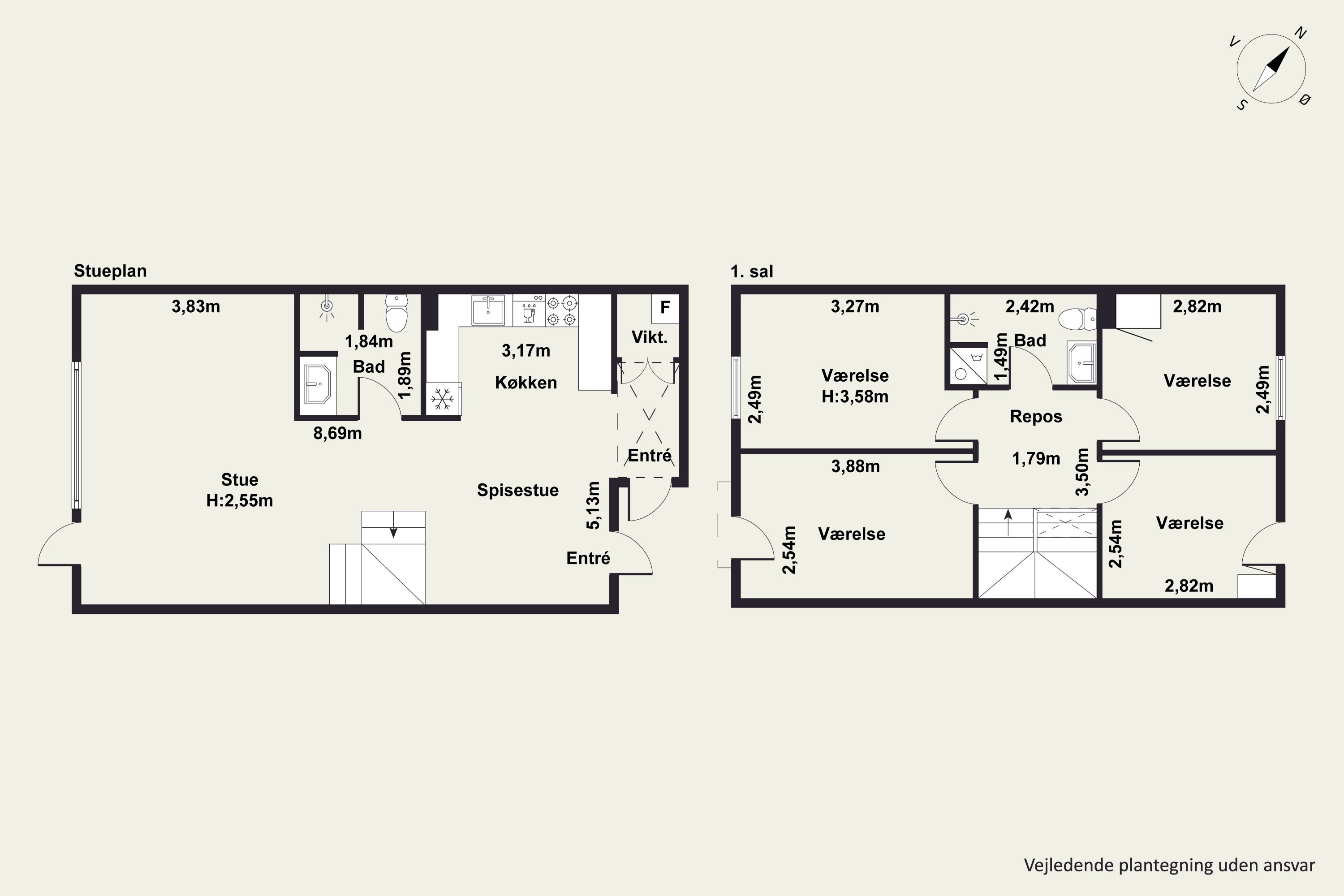 Plantegninger billede af Strandhaven 151, 2665 Vallensbæk Strand