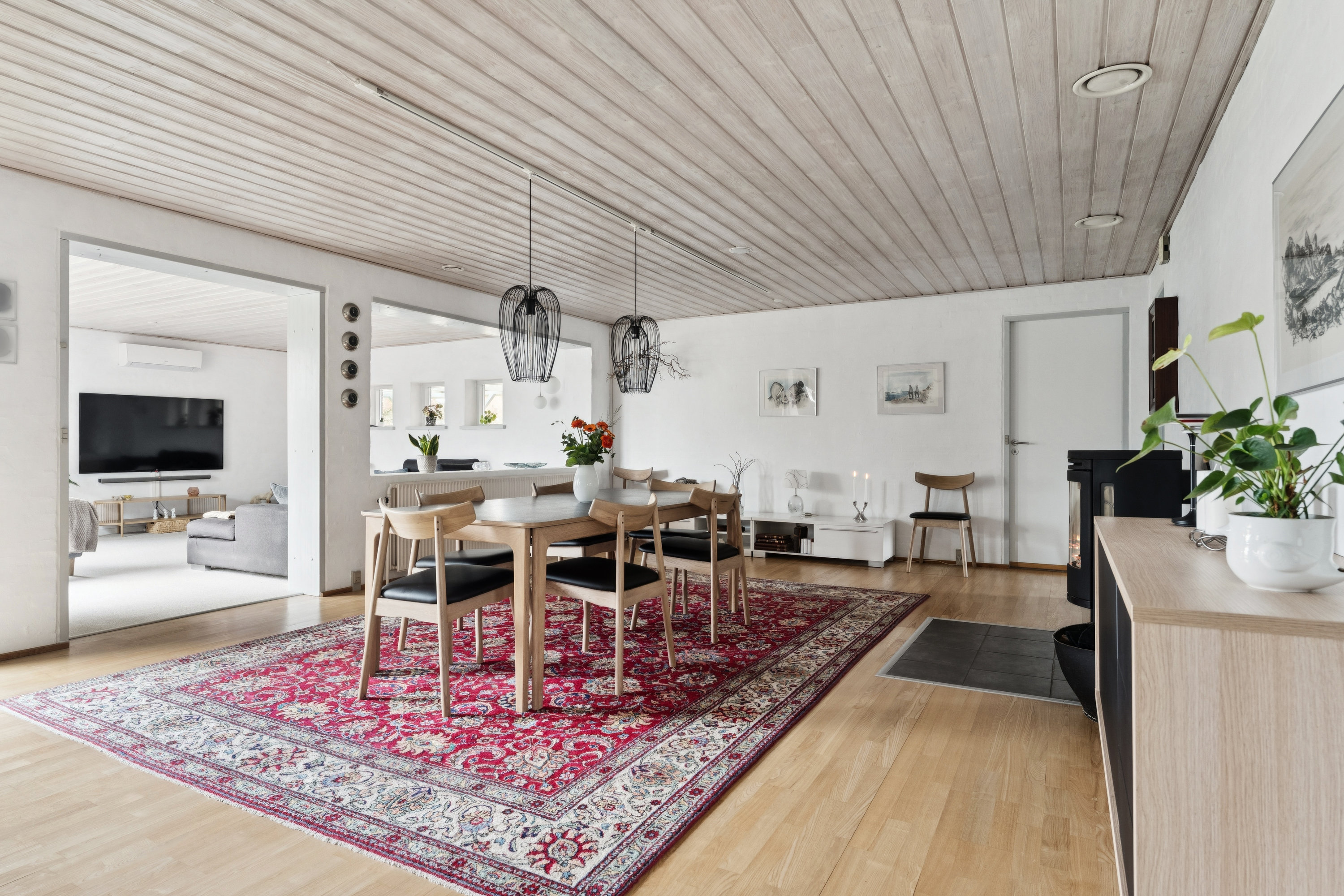 Fremhævet stue billede i fuldskærmstilstand. Billede af Stendiget 3, 8850 Bjerringbro