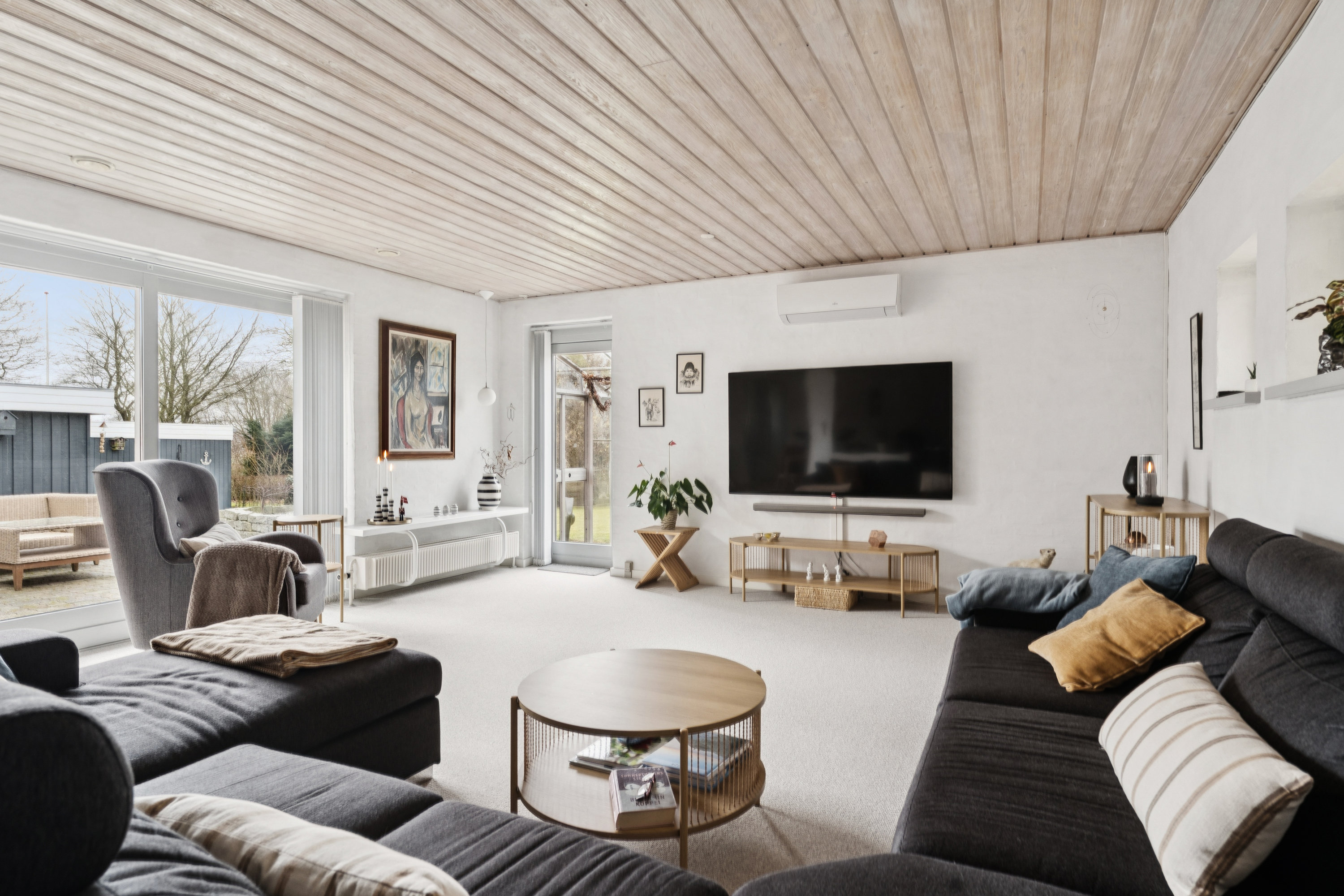 Fremhævet stue billede i fuldskærmstilstand. Billede af Stendiget 3, 8850 Bjerringbro