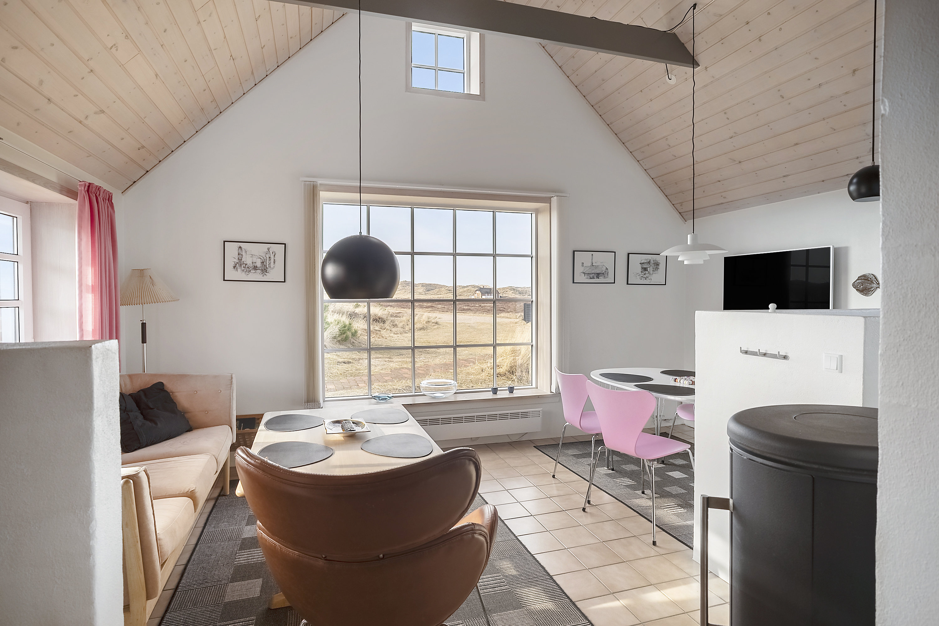 Fremhævet spisestue billede i fuldskærmstilstand. Billede af Gaffelbjergvej 75, Husby, 6990 Ulfborg