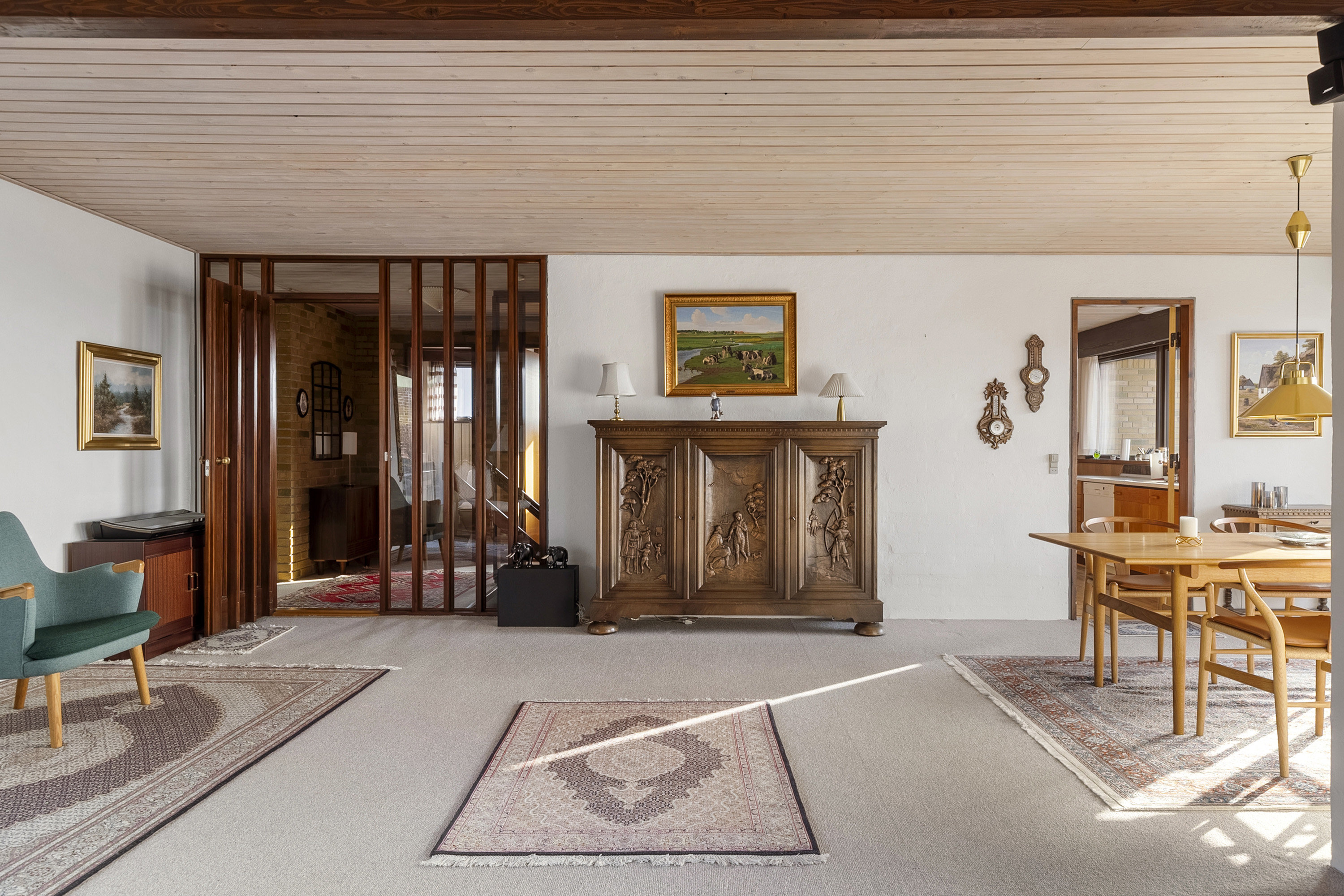 Fremhævet spisestue billede i fuldskærmstilstand. Billede af Ahornvænget 41, 8362 Hørning