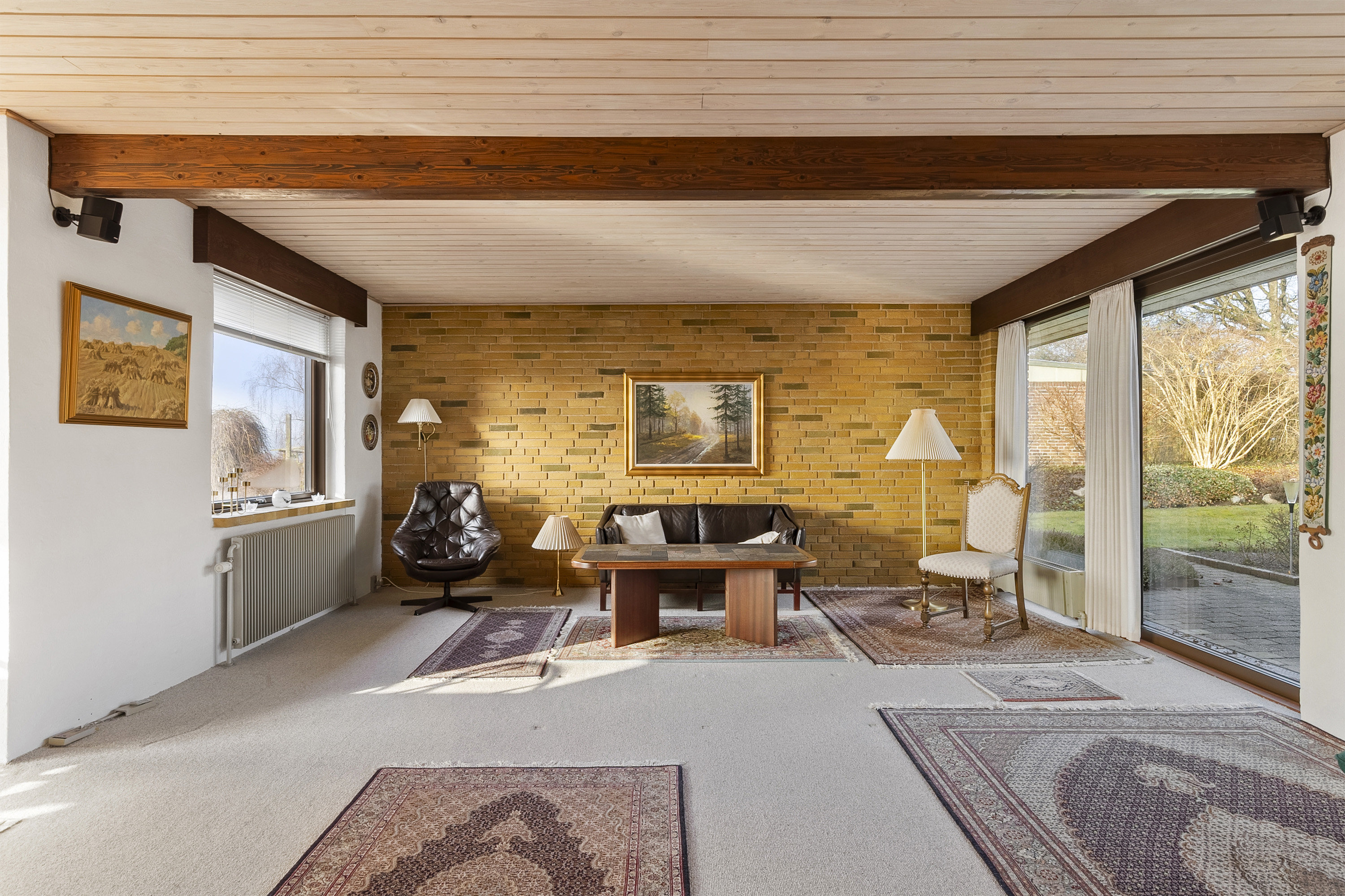 Fremhævet stue billede i fuldskærmstilstand. Billede af Ahornvænget 41, 8362 Hørning