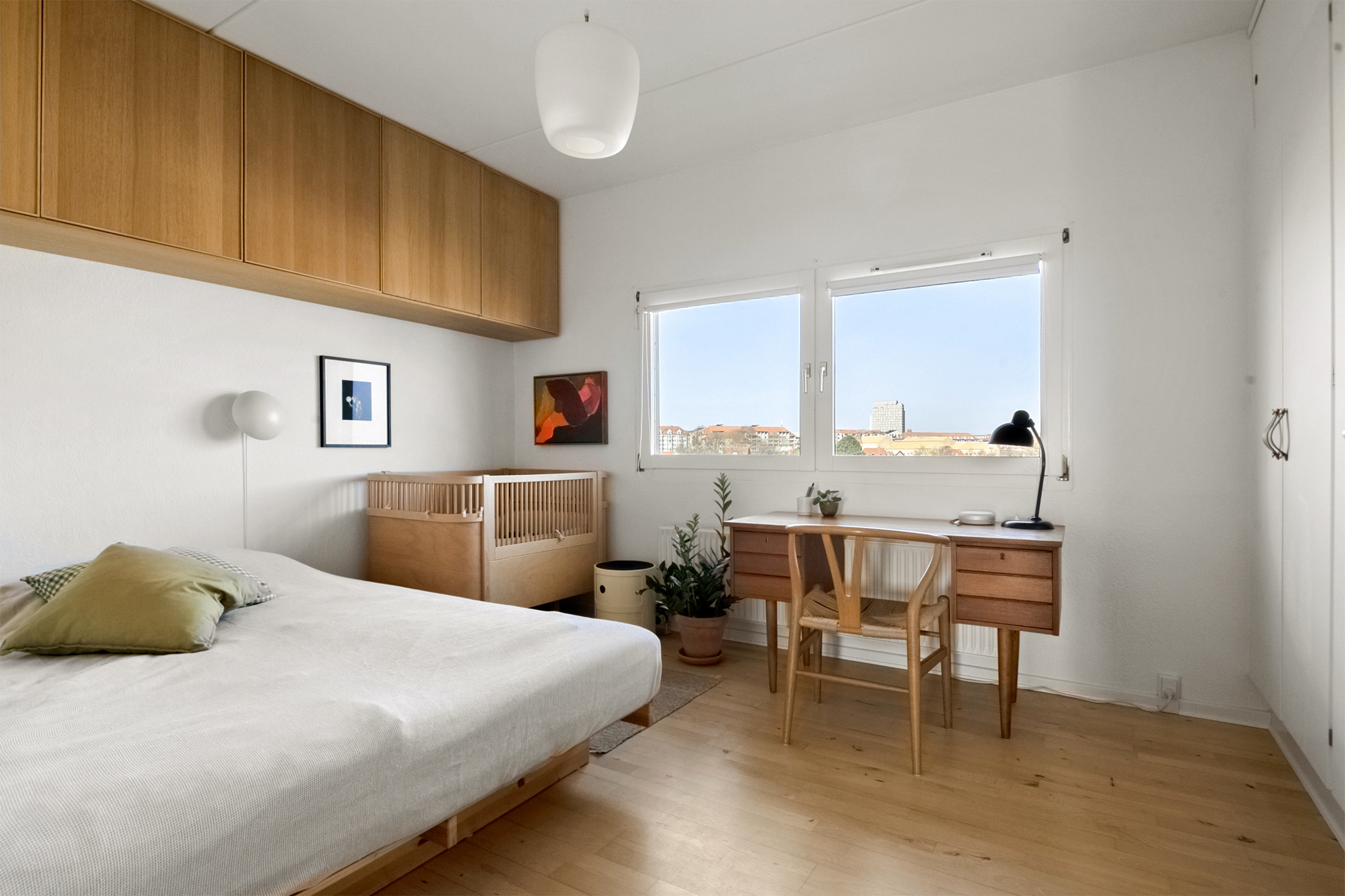 Fremhævet soveværelse billede i fuldskærmstilstand. Billede af Vestervang 23, 6. tv., 8000 Aarhus C