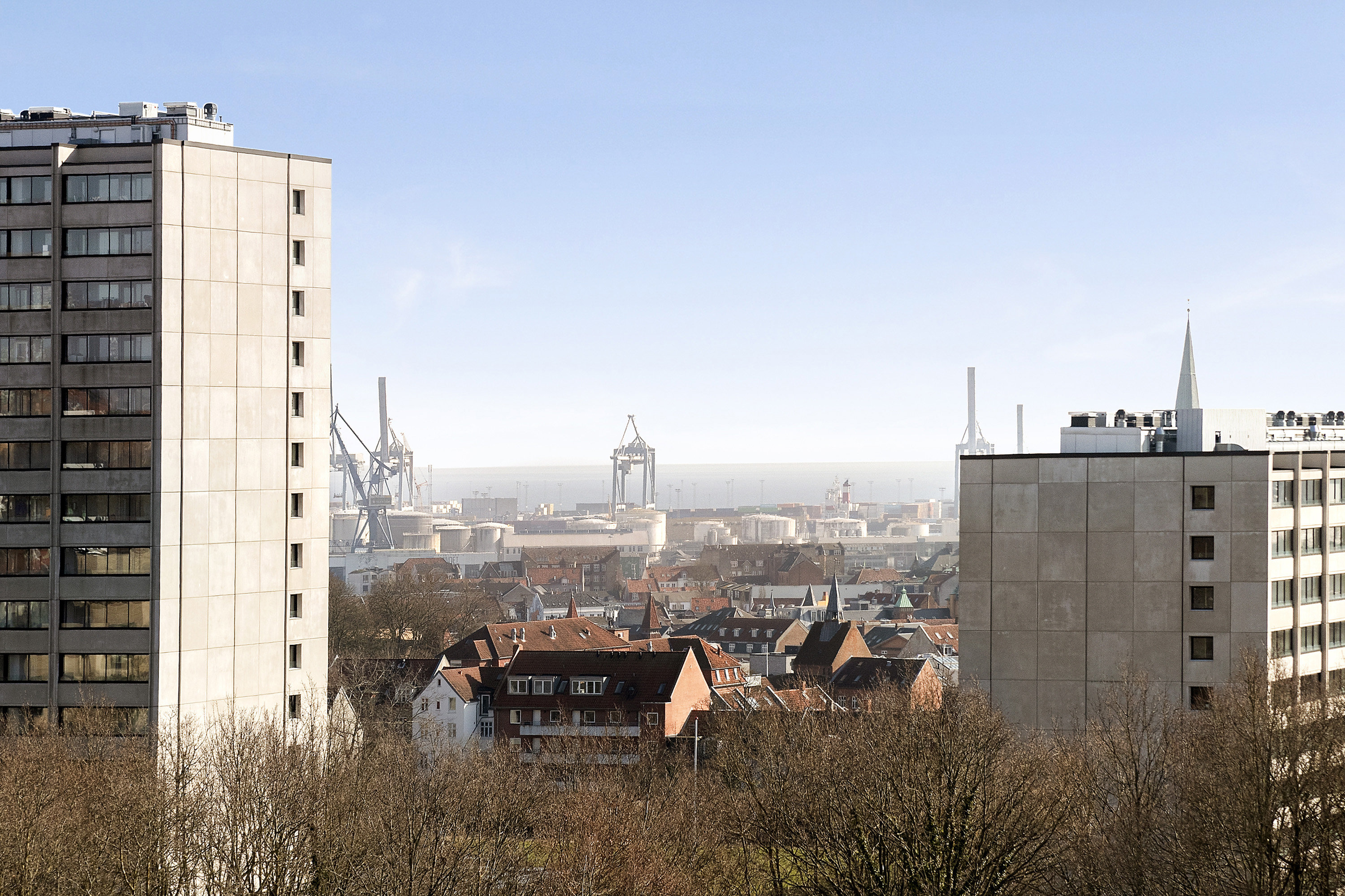 Fremhævet havudsigt billede i fuldskærmstilstand. Billede af Vestervang 23, 6. tv., 8000 Aarhus C