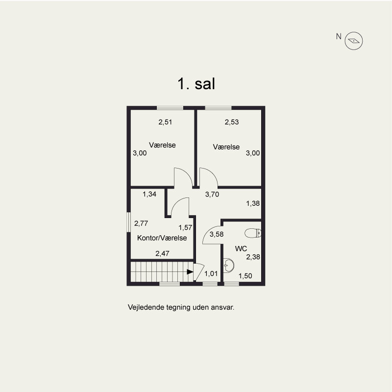 Plantegninger billede af Plantagevej 22, 6740 Bramming