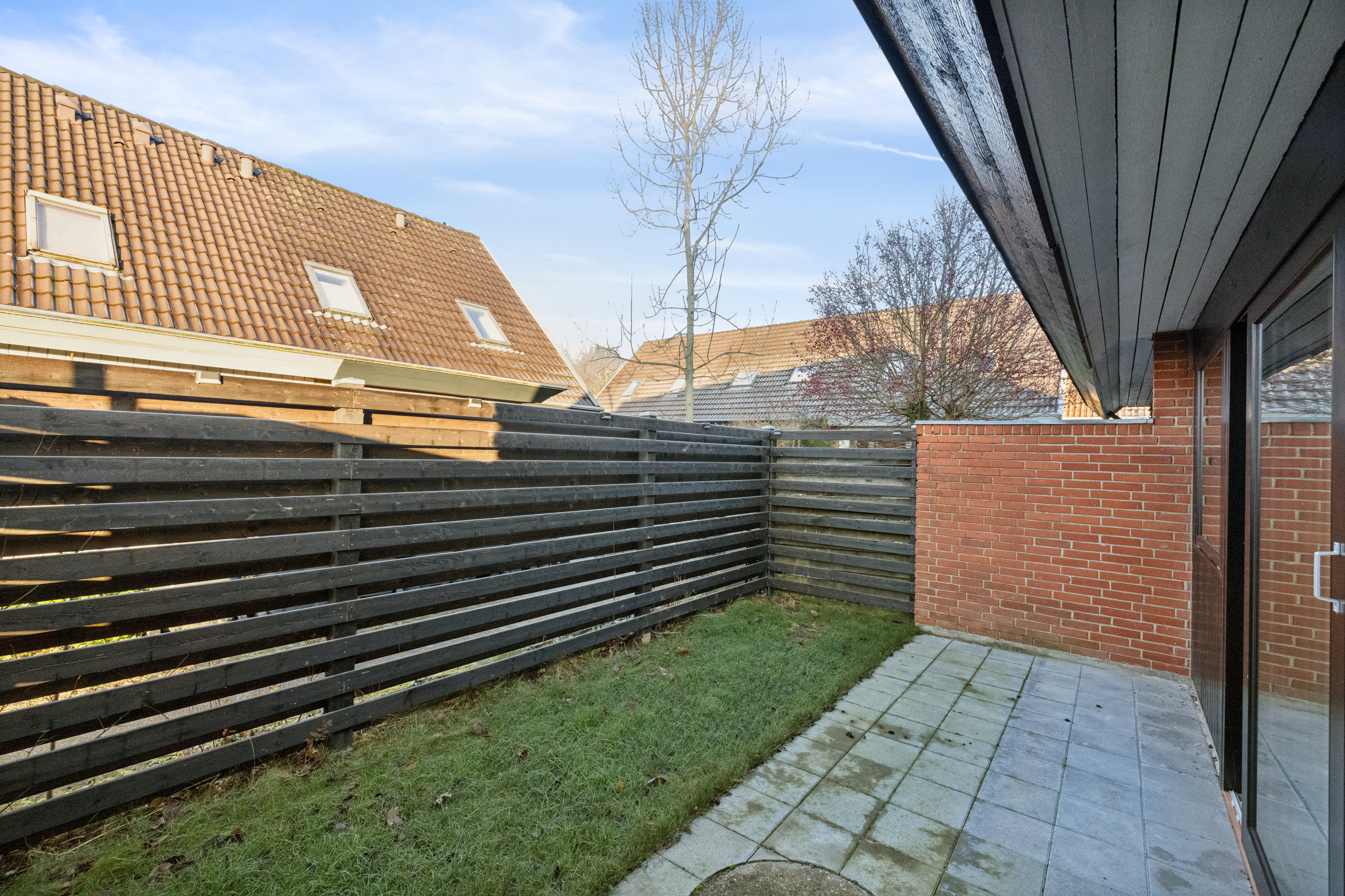 Fremhævet terrasse billede i fuldskærmstilstand. Billede af Hyrdebakken 190, 8800 Viborg