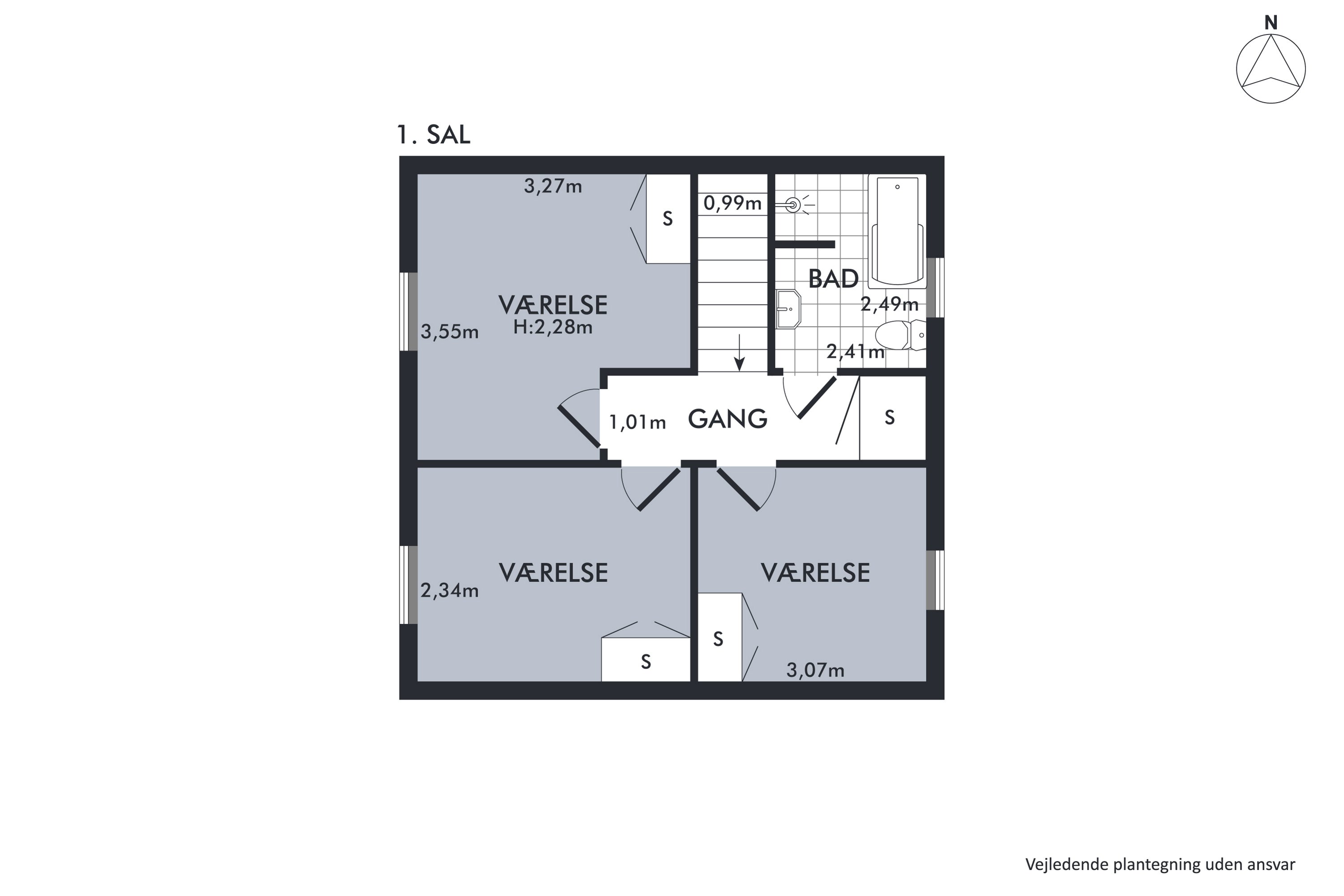 Plantegninger billede af Hyrdebakken 190, 8800 Viborg