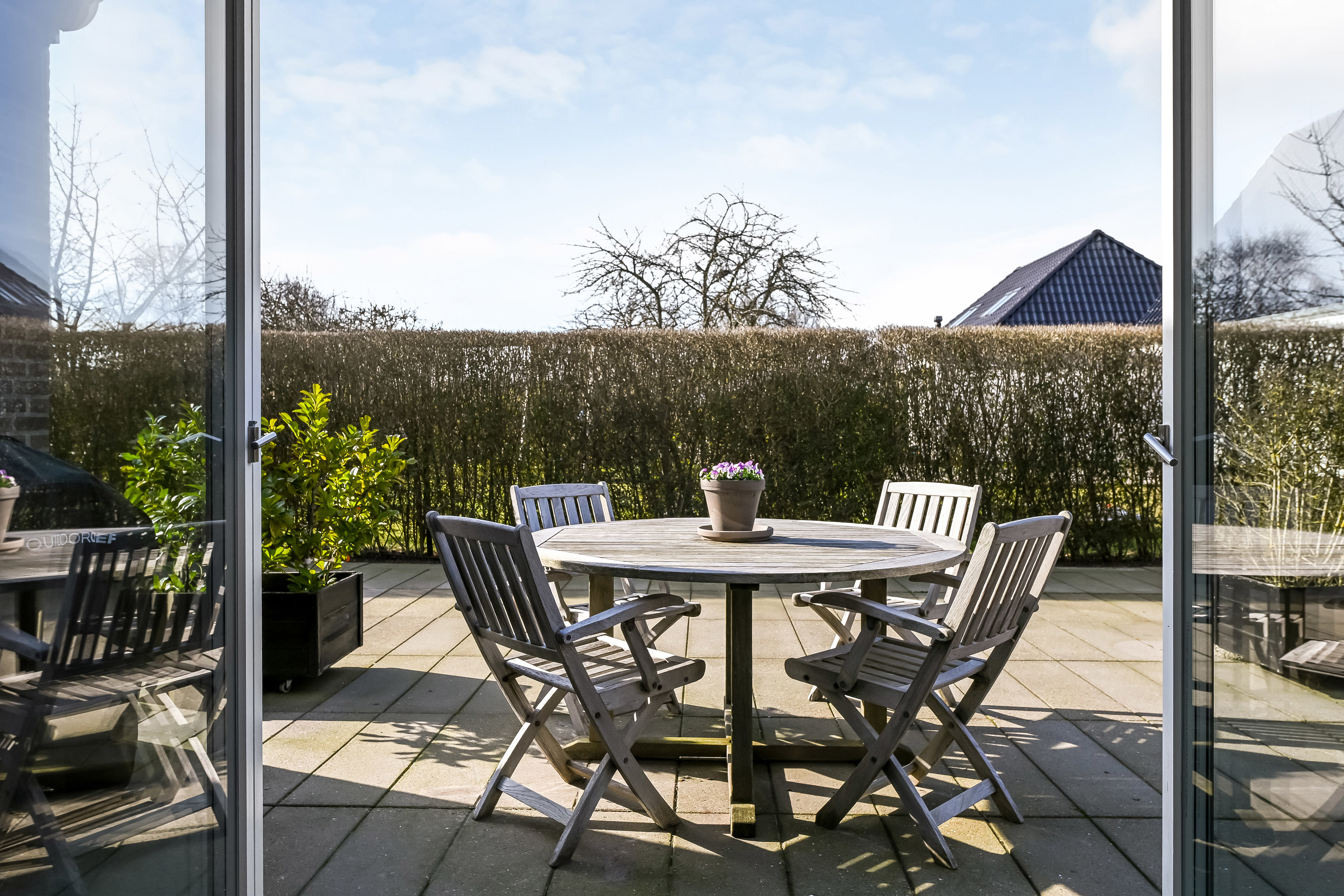 Fremhævet terrasse billede i fuldskærmstilstand. Billede af Højtoftevej 47, 6700 Esbjerg