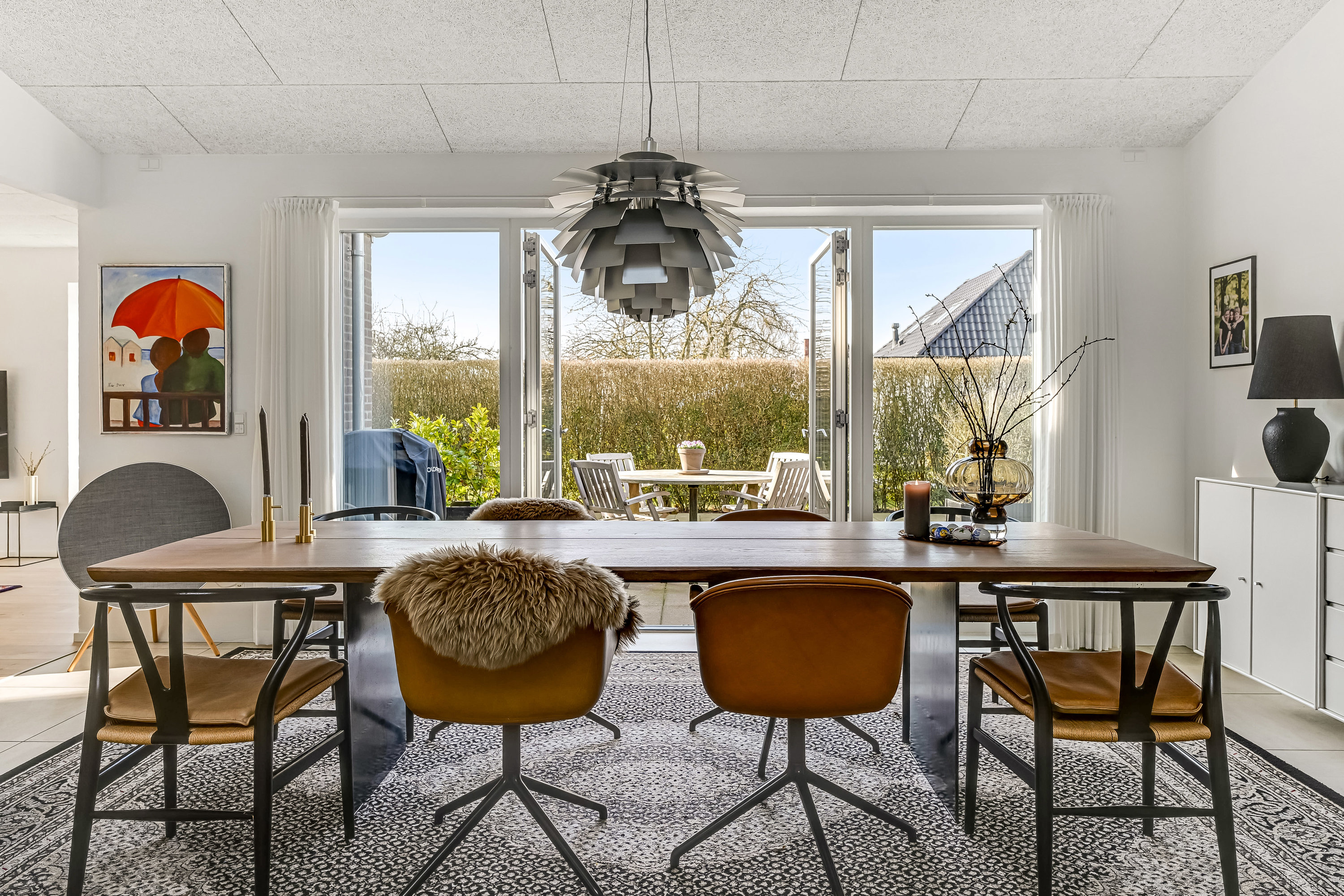 Fremhævet stue billede i fuldskærmstilstand. Billede af Højtoftevej 47, 6700 Esbjerg