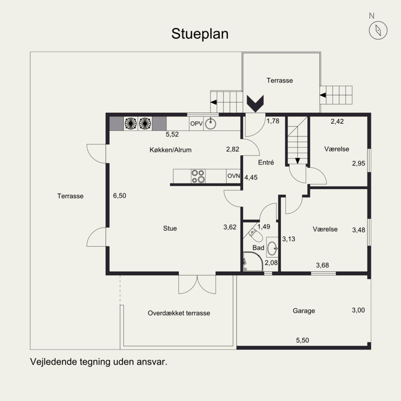Plantegninger billede af Stubhøjvej 10, Hjallese, 5260 Odense S