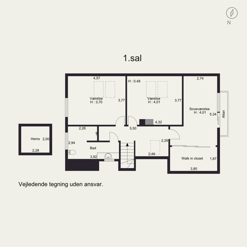 Plantegninger billede af Otto Sverdrups Vej 5, Risvangen, 8200 Aarhus N