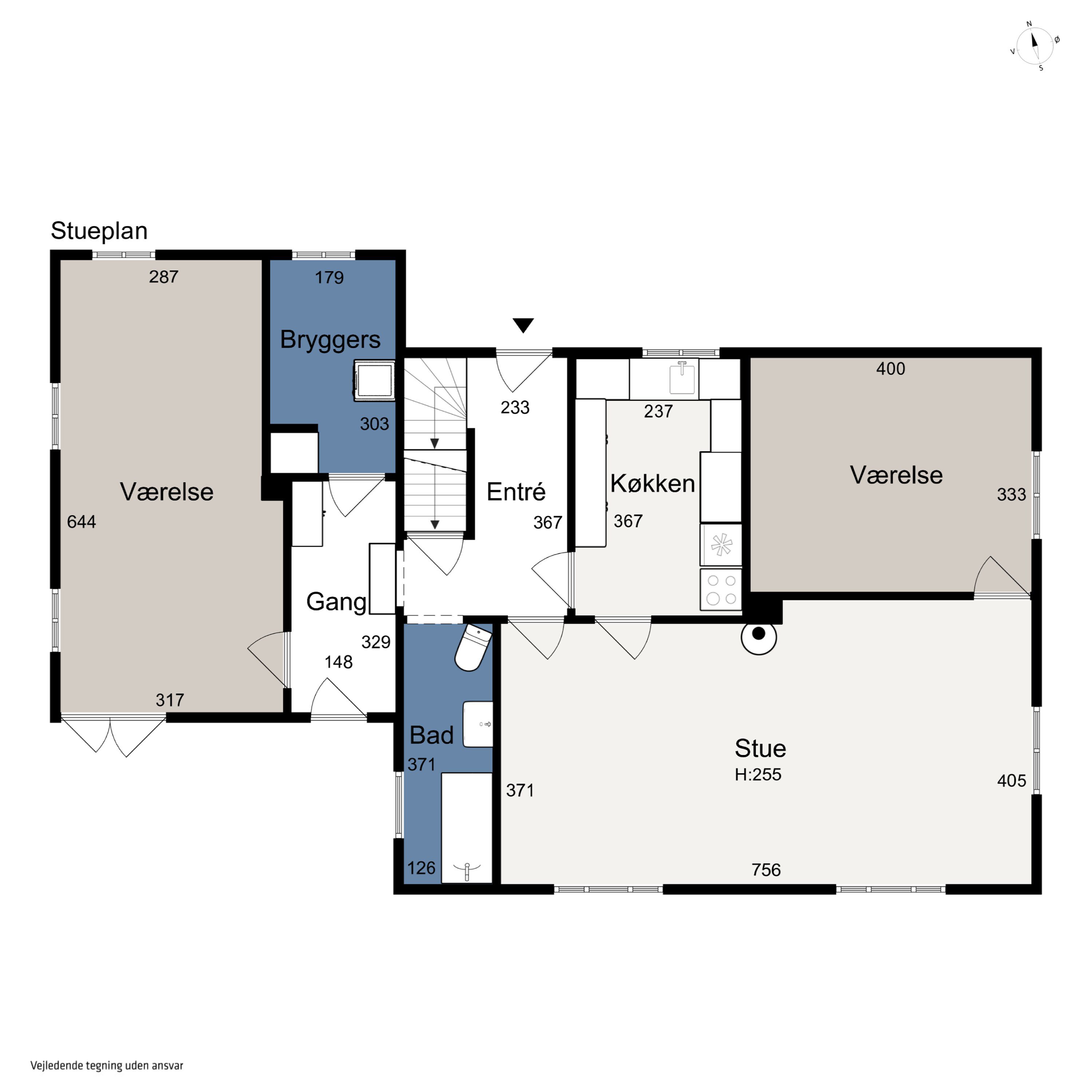 Plantegninger billede af Langballevej 404, 8320 Mårslet