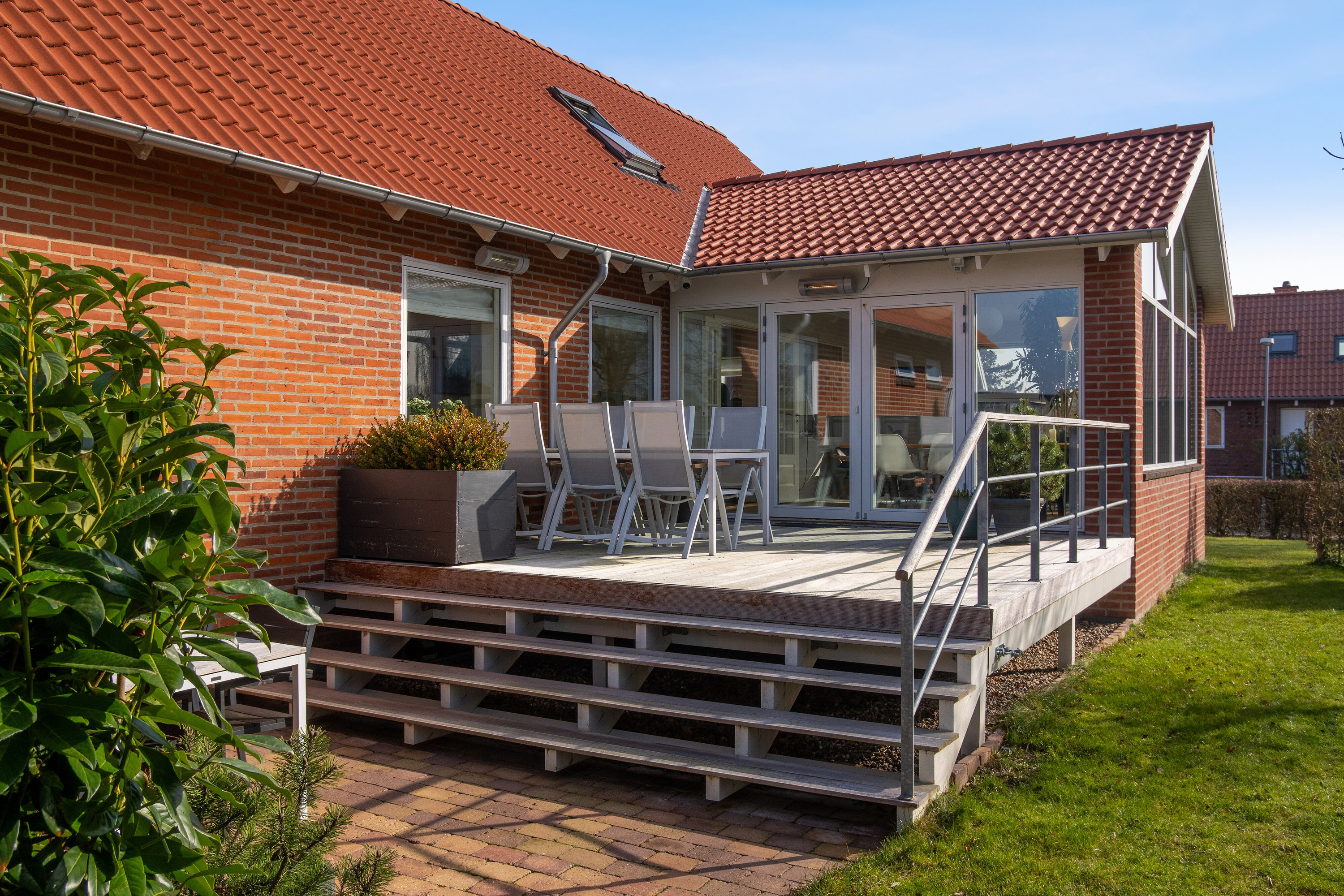 Fremhævet terrassse billede i fuldskærmstilstand. Billede af Ejbyvej 14, 8270 Højbjerg