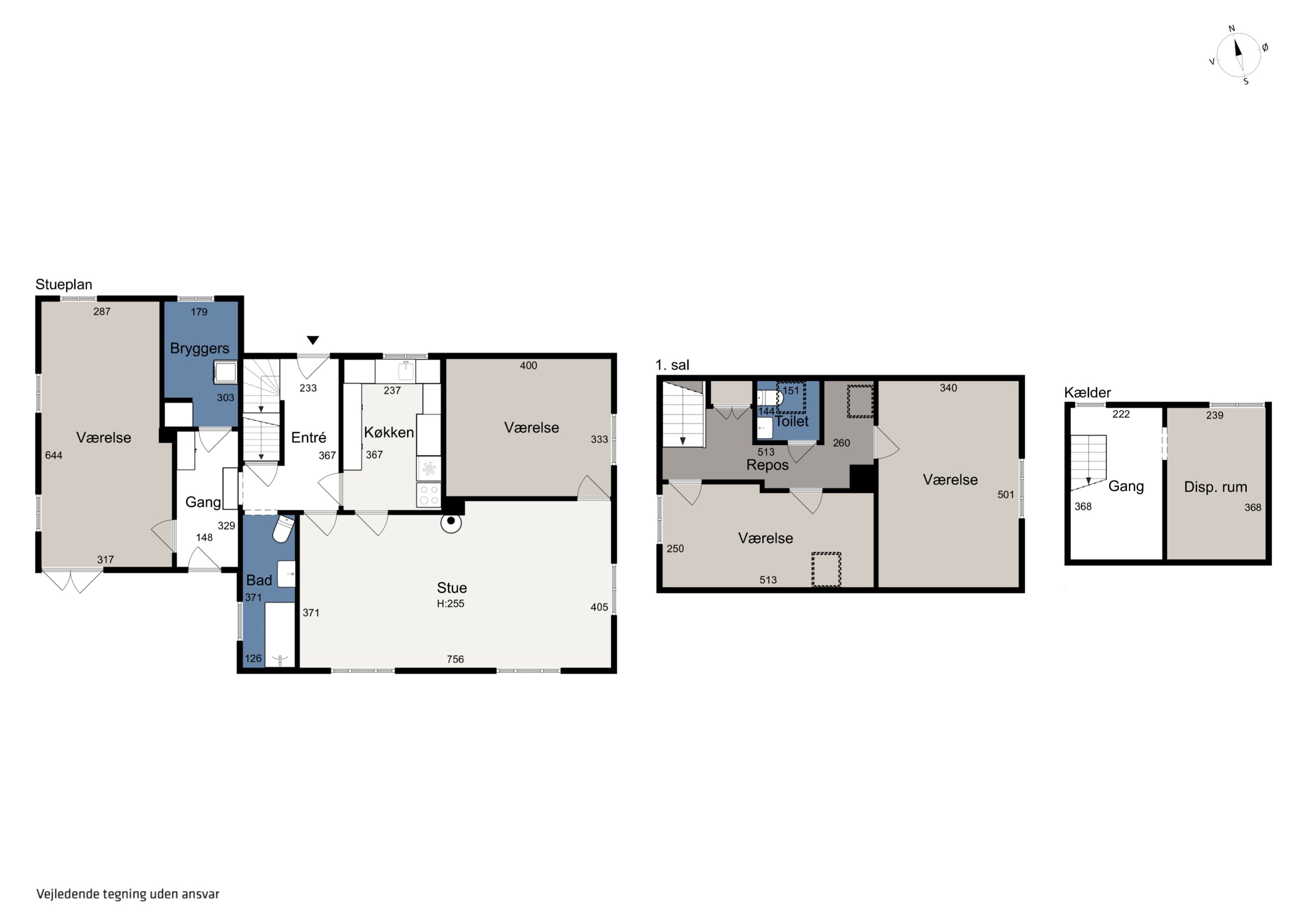 Plantegninger billede af Langballevej 404, 8320 Mårslet