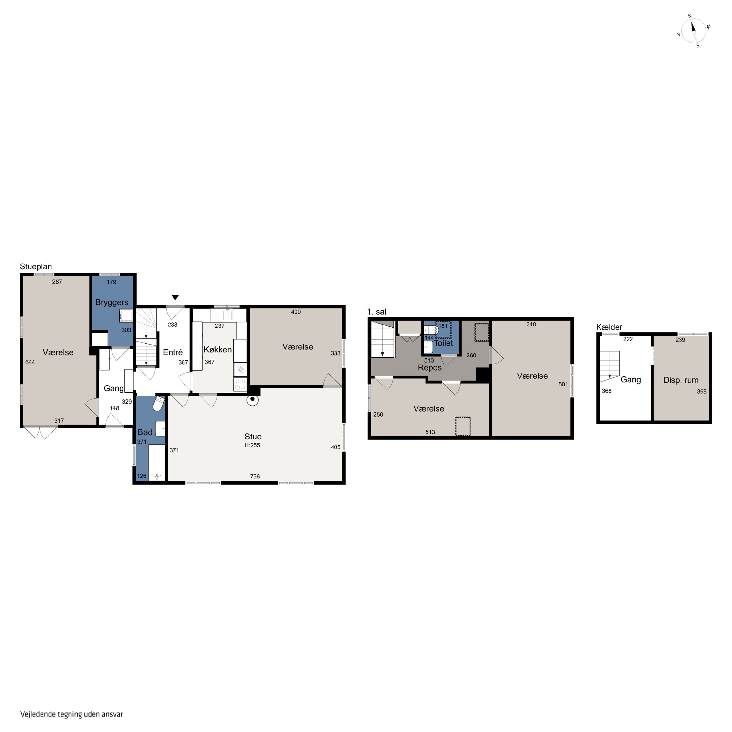 Plantegninger billede af Langballevej 404, 8320 Mårslet