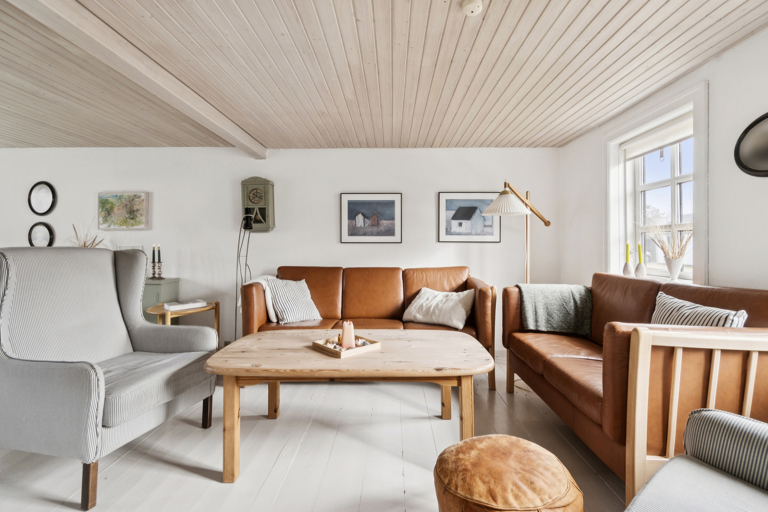 Fremhævet stue billede i fuldskærmstilstand. Billede af Stenbjerg Kirke Vej 71, Stenbjerg, 7752 Snedsted