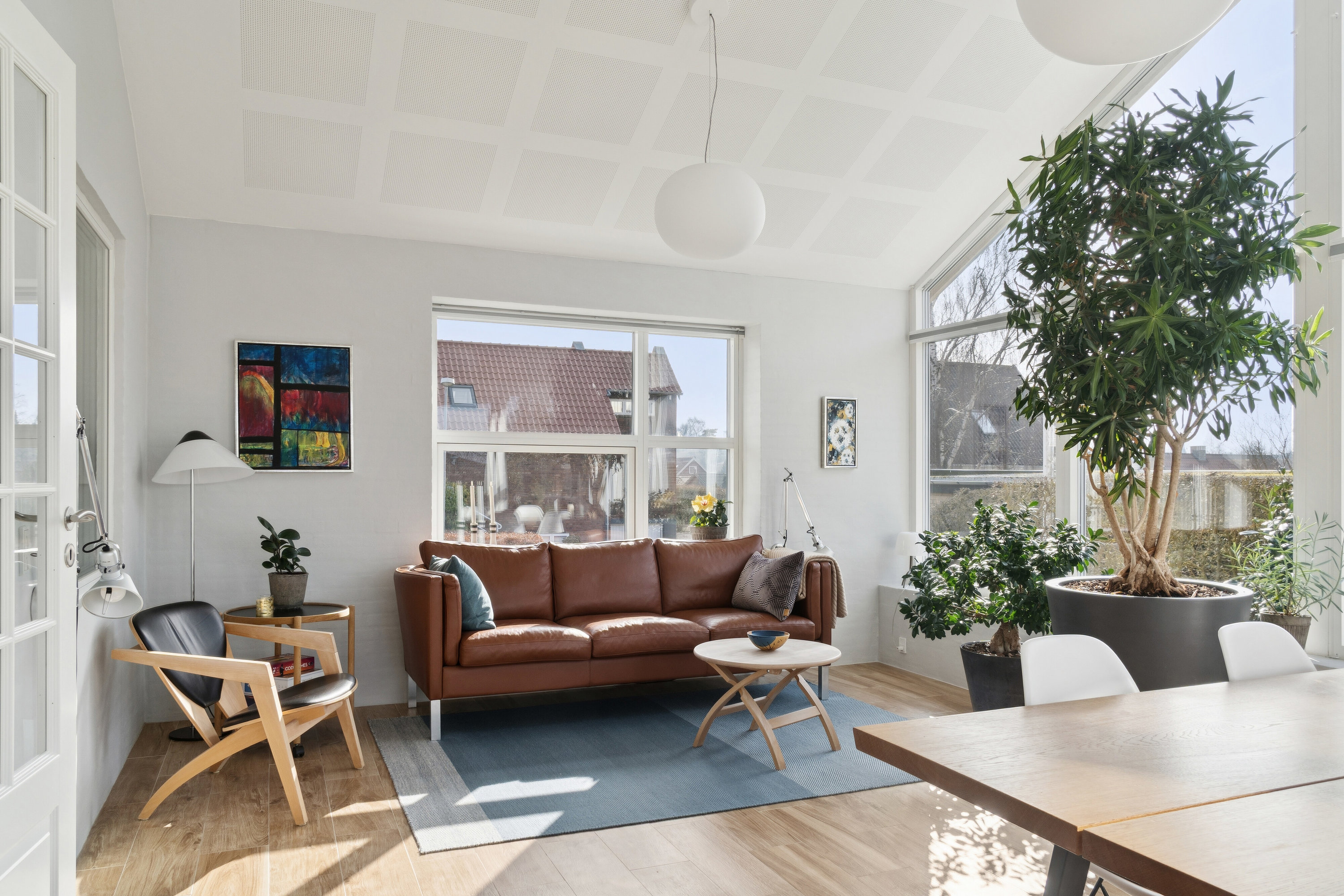 Fremhævet stue billede i fuldskærmstilstand. Billede af Ejbyvej 14, 8270 Højbjerg