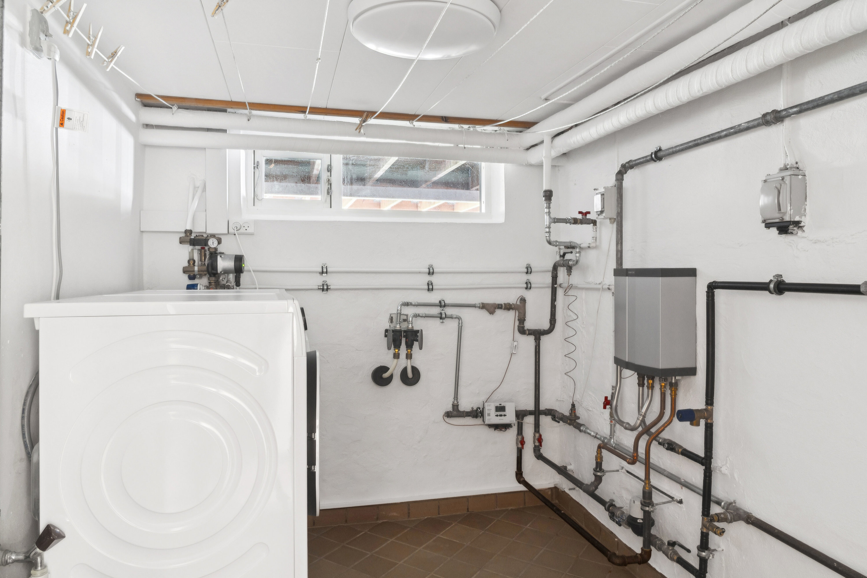 Fremhævet vaskerum billede i fuldskærmstilstand. Billede af Ejbyvej 14, 8270 Højbjerg