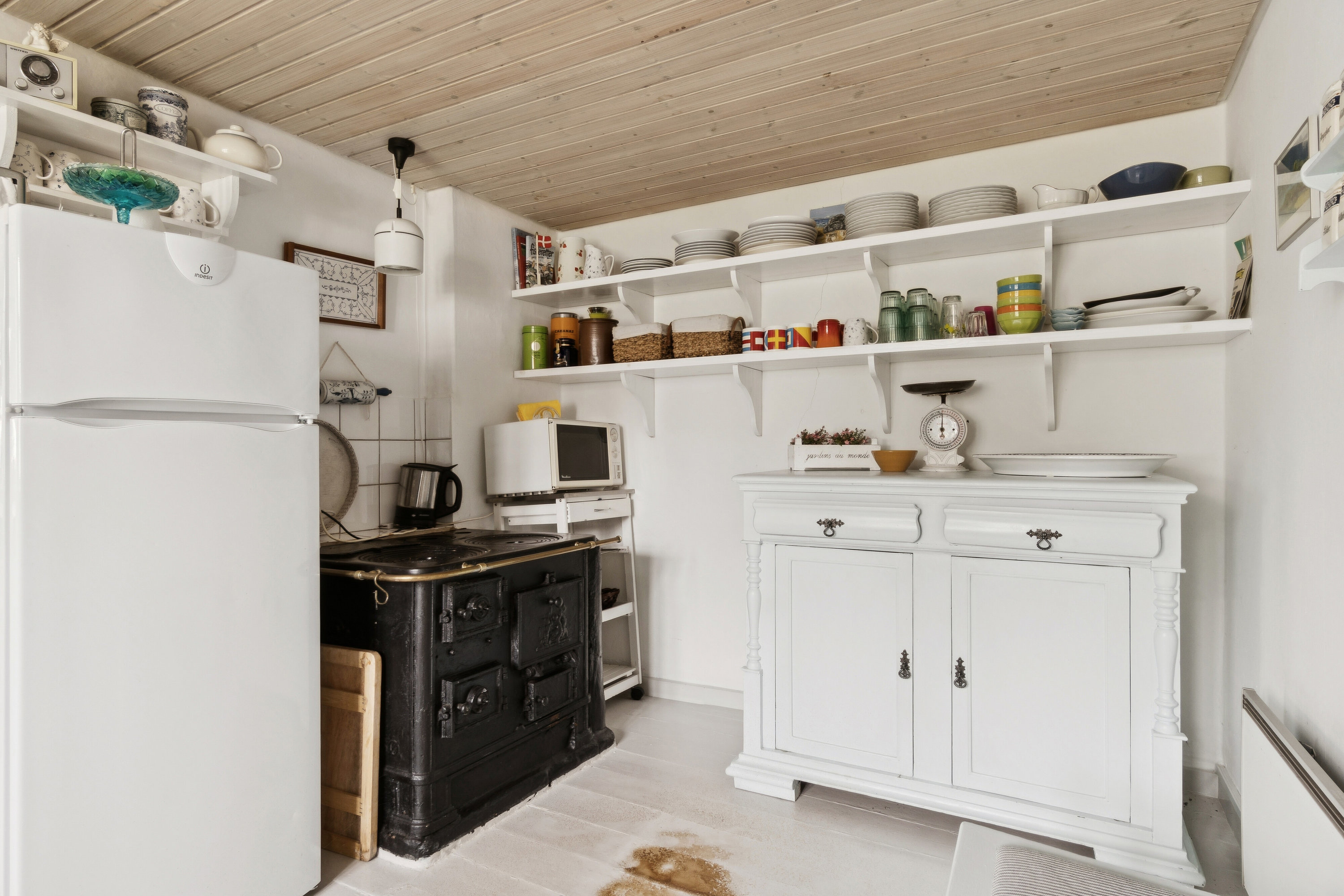 Fremhævet køkken billede i fuldskærmstilstand. Billede af Stenbjerg Kirke Vej 71, Stenbjerg, 7752 Snedsted