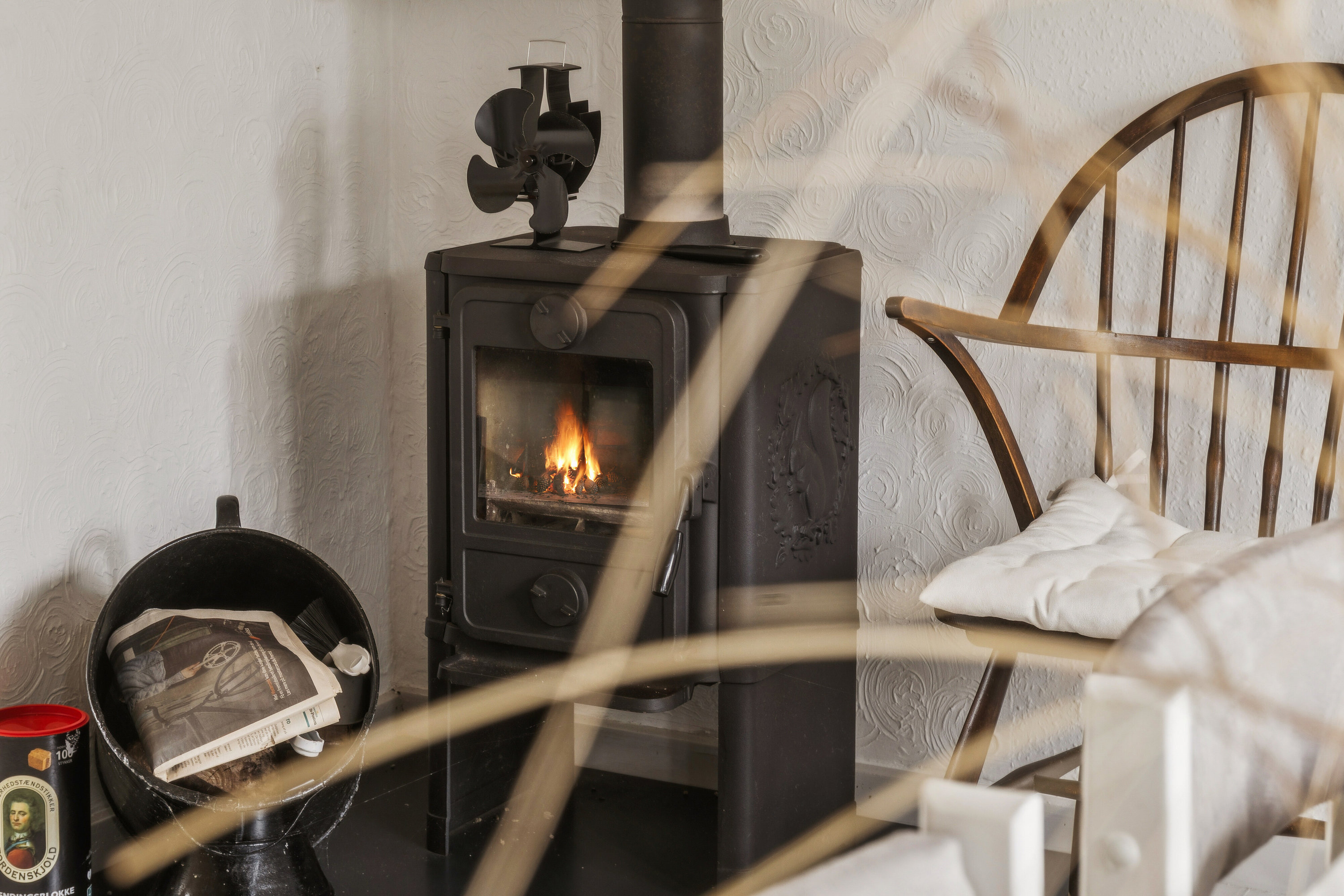 Fremhævet stue billede i fuldskærmstilstand. Billede af Stenbjerg Kirke Vej 71, Stenbjerg, 7752 Snedsted