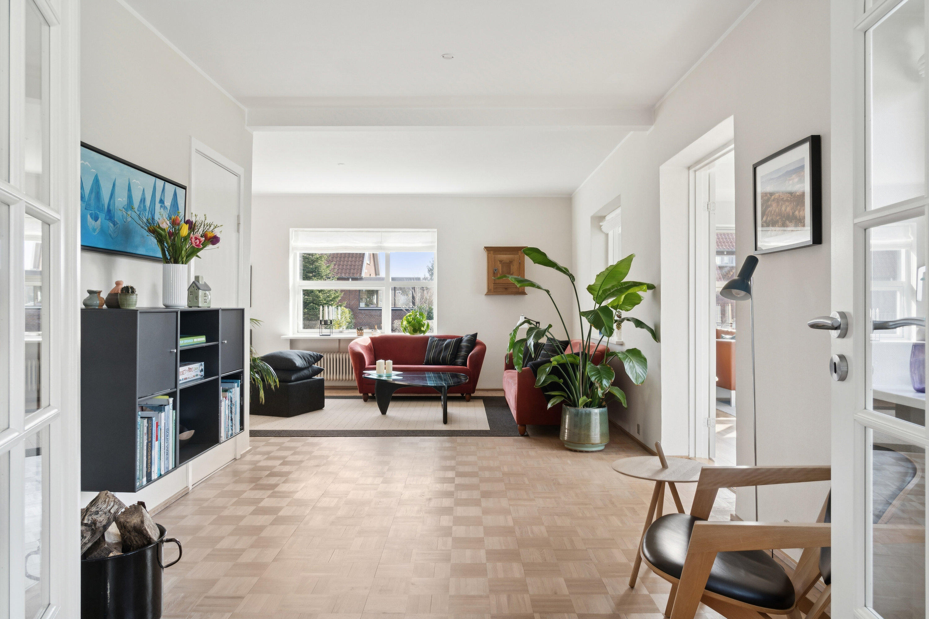 Fremhævet stue billede i fuldskærmstilstand. Billede af Ejbyvej 14, 8270 Højbjerg