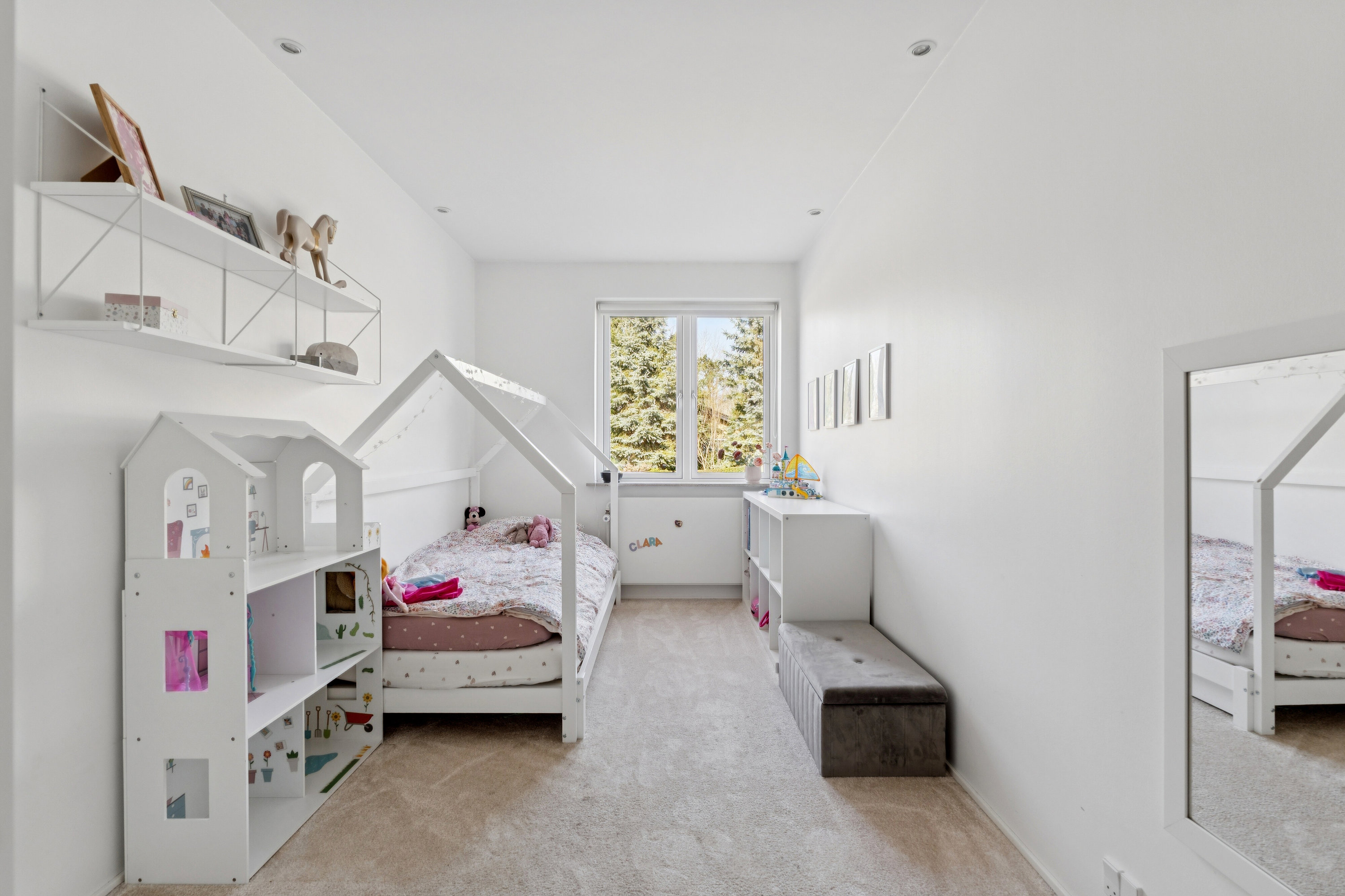 Fremhævet soveværelse billede i fuldskærmstilstand. Billede af Nonnevænget 5, 5700 Svendborg