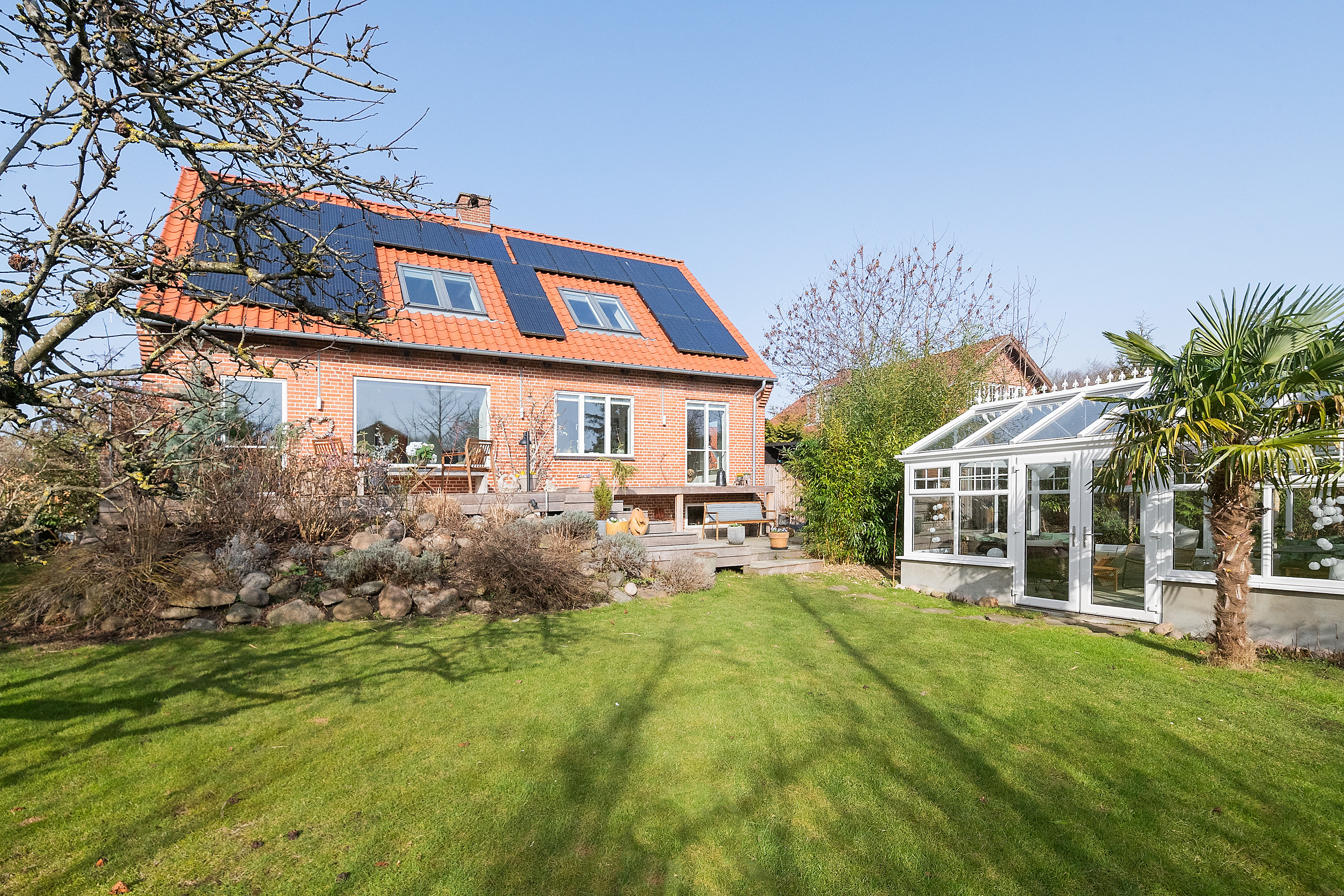 Fremhævet ejendommen billede i fuldskærmstilstand. Billede af Otto Sverdrups Vej 5, Risvangen, 8200 Aarhus N