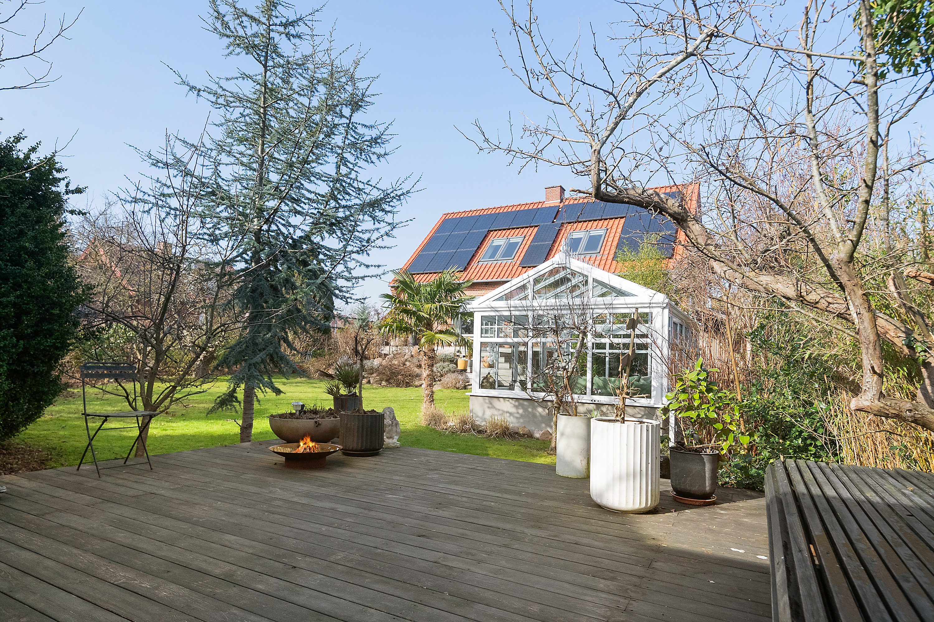 Fremhævet ejendommen billede i fuldskærmstilstand. Billede af Otto Sverdrups Vej 5, Risvangen, 8200 Aarhus N