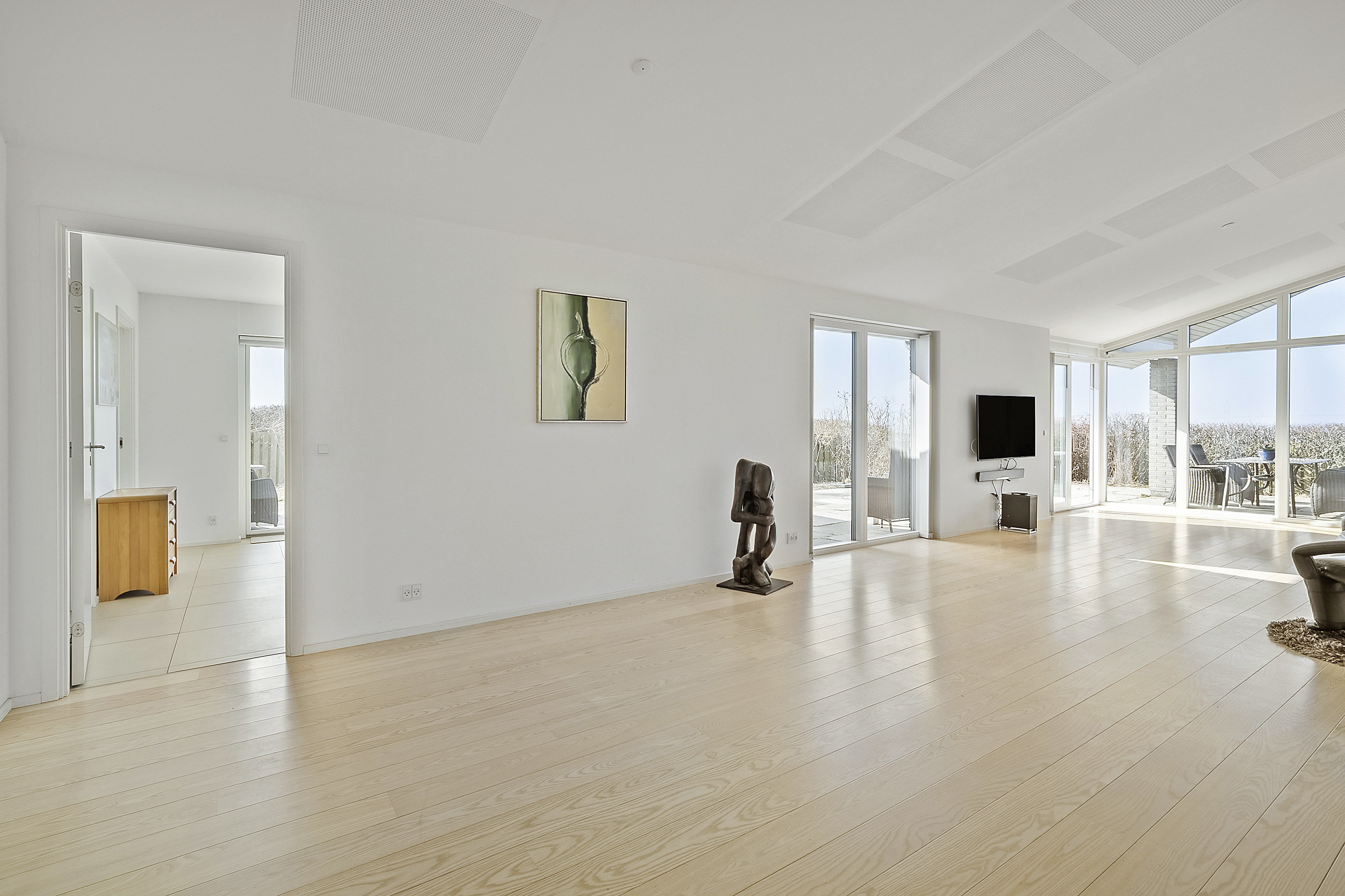 Fremhævet stue billede i fuldskærmstilstand. Billede af Skrænten 2, Korsør Syd, 4220 Korsør