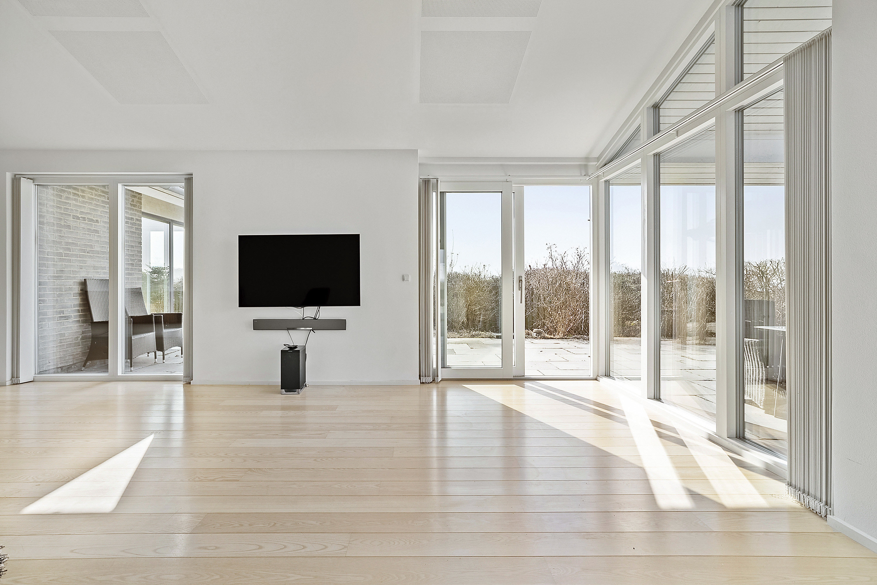 Fremhævet stue billede i fuldskærmstilstand. Billede af Skrænten 2, Korsør Syd, 4220 Korsør