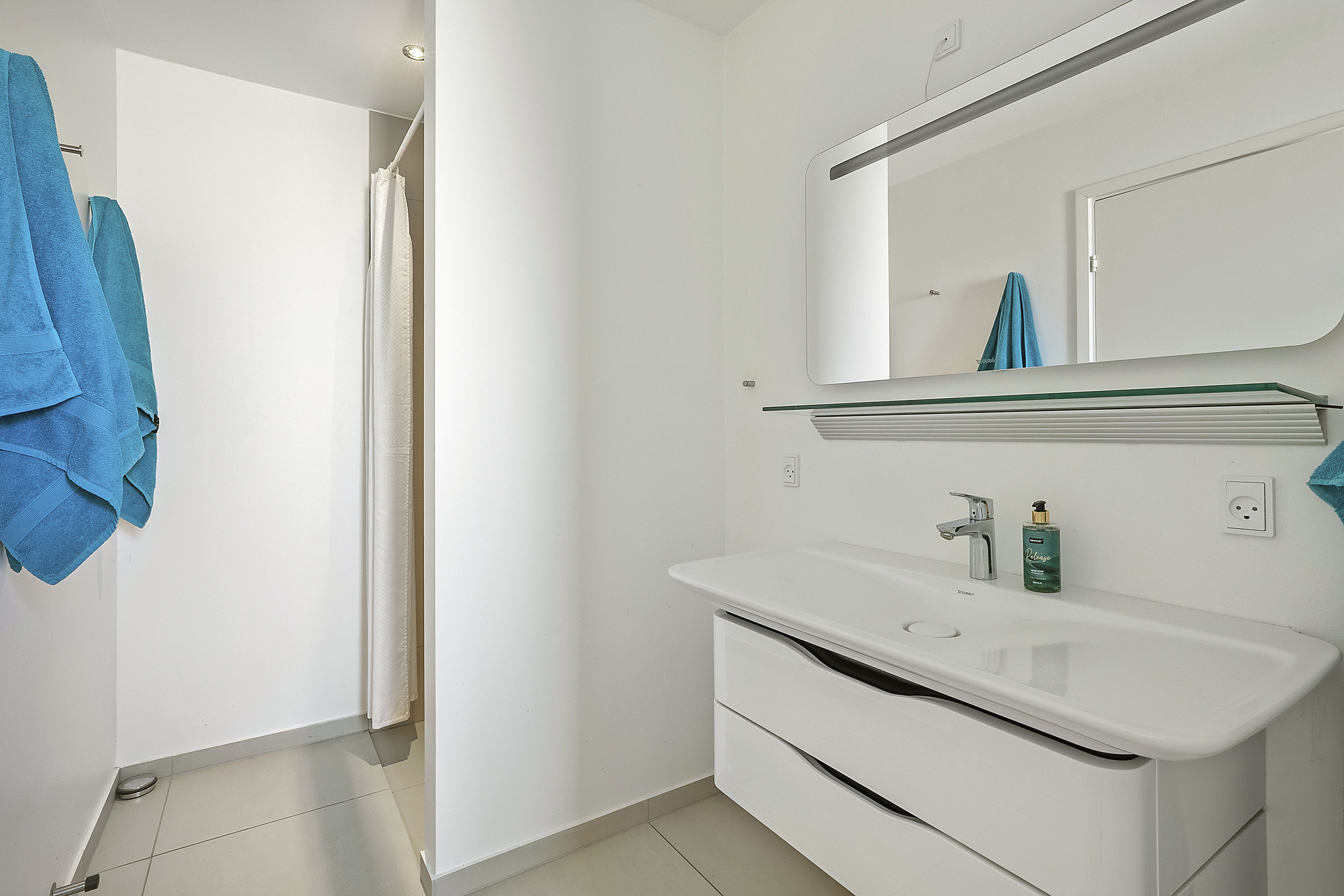 Fremhævet badeværelse billede i fuldskærmstilstand. Billede af Skrænten 2, Korsør Syd, 4220 Korsør