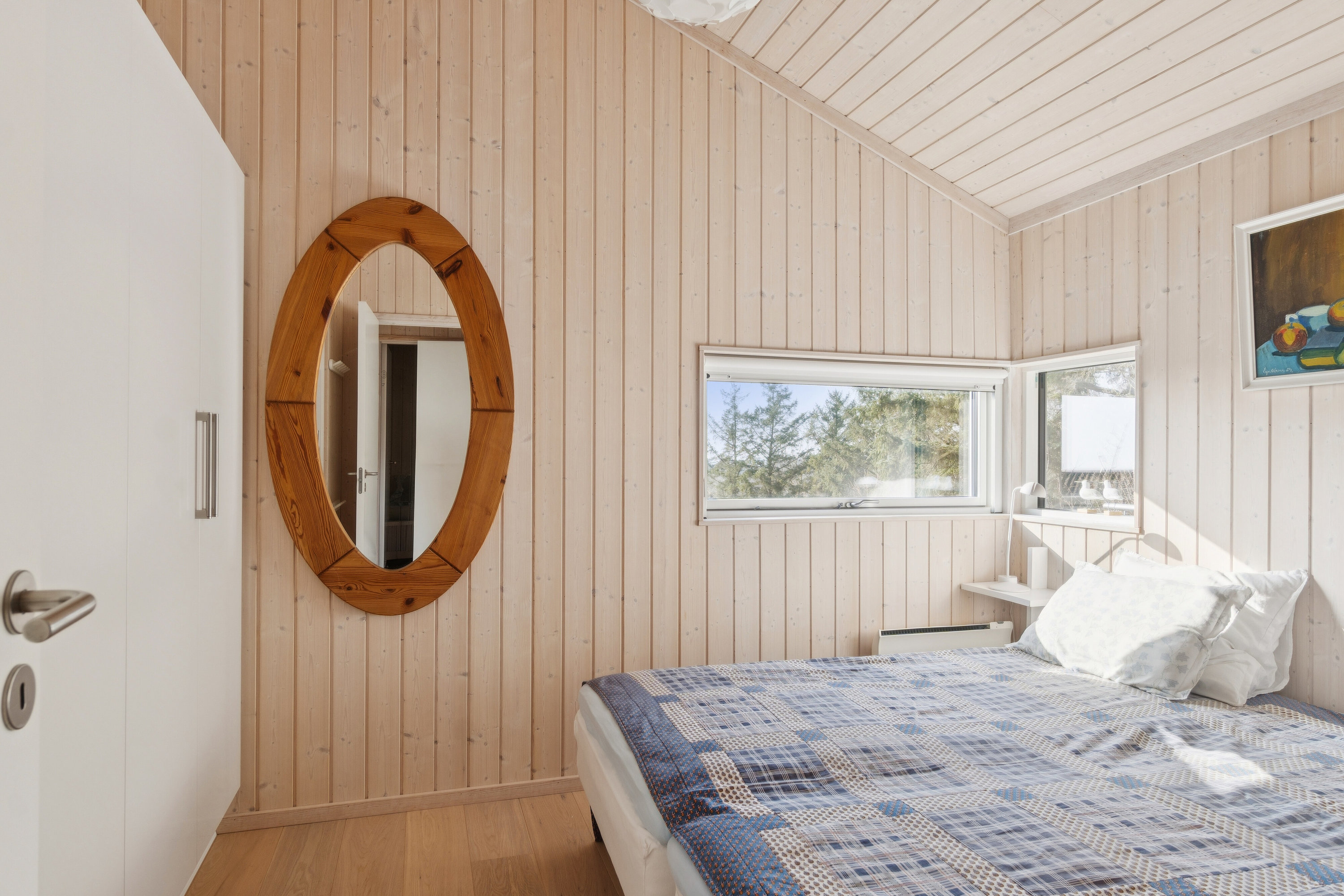 Fremhævet soveværelse billede i fuldskærmstilstand. Billede af Slothsvej 24, 4400 Kalundborg