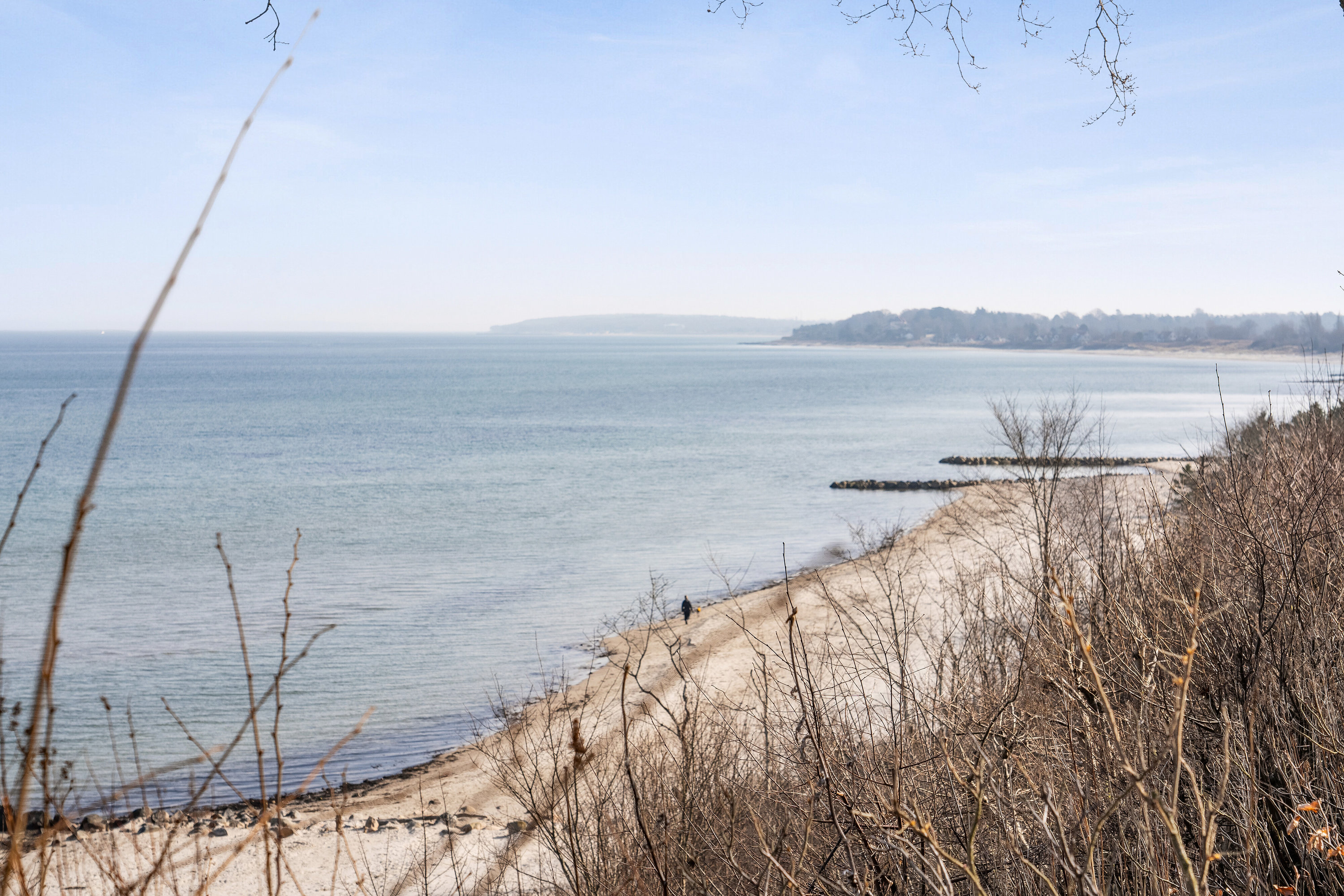 Fremhævet luftfoto billede i fuldskærmstilstand. Billede af Dalevænget 7, Munkerup, 3120 Dronningmølle