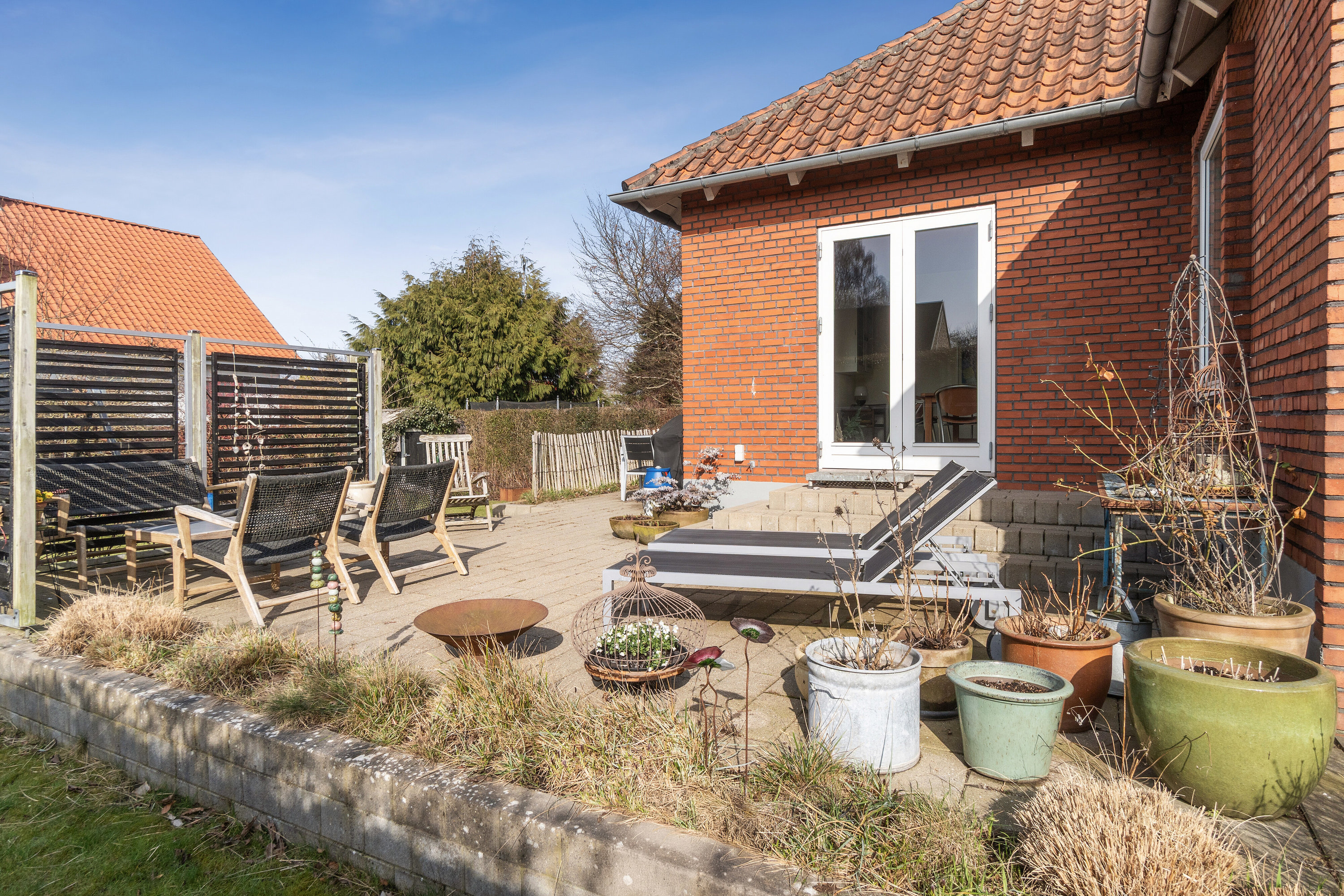 Fremhævet terrasse billede i fuldskærmstilstand. Billede af Jyllands Allé 110, 8270 Højbjerg