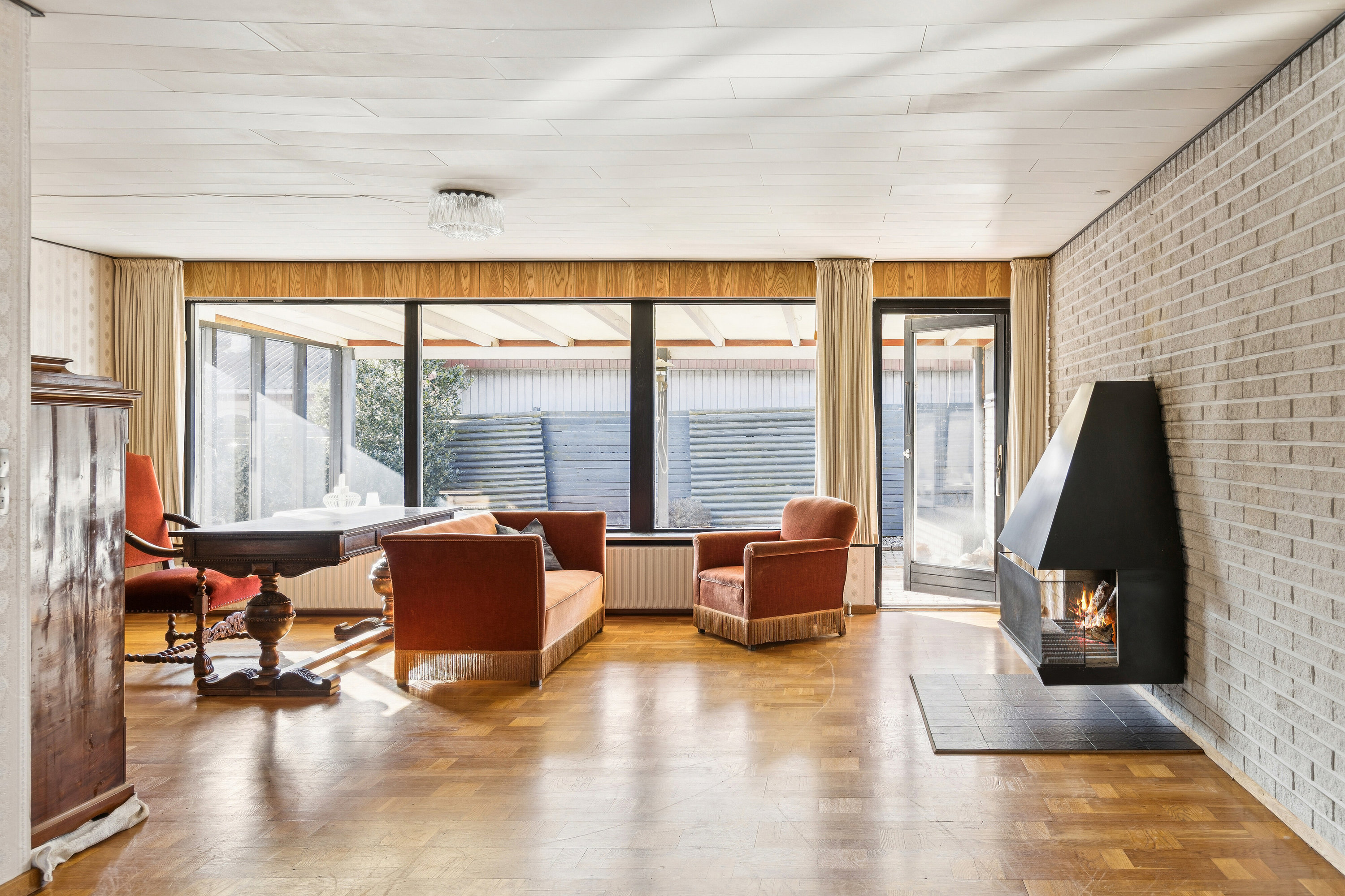 Fremhævet stue billede i fuldskærmstilstand. Billede af Lupinvej 39, 4773 Stensved