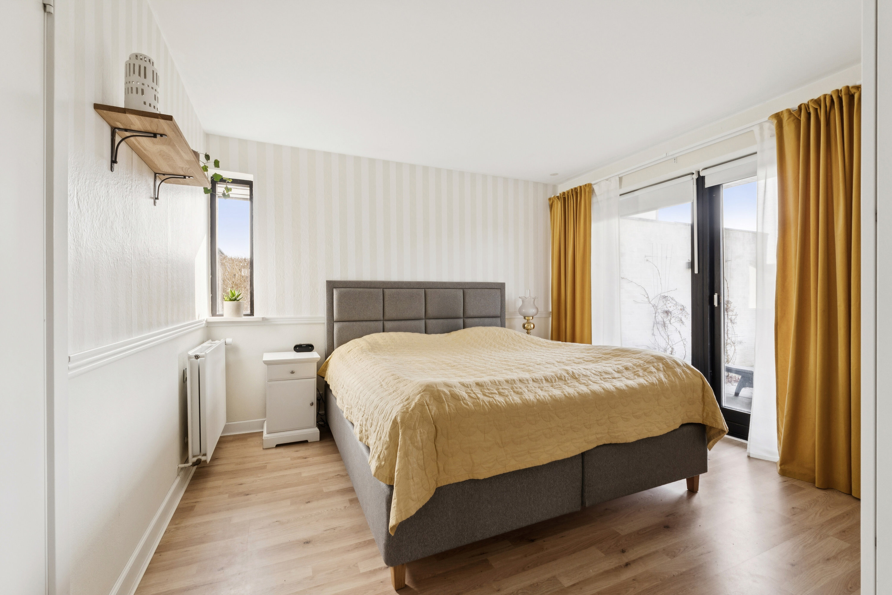 Fremhævet soveværelse billede i fuldskærmstilstand. Billede af Gartnervænget 19, Rosilde, 5800 Nyborg