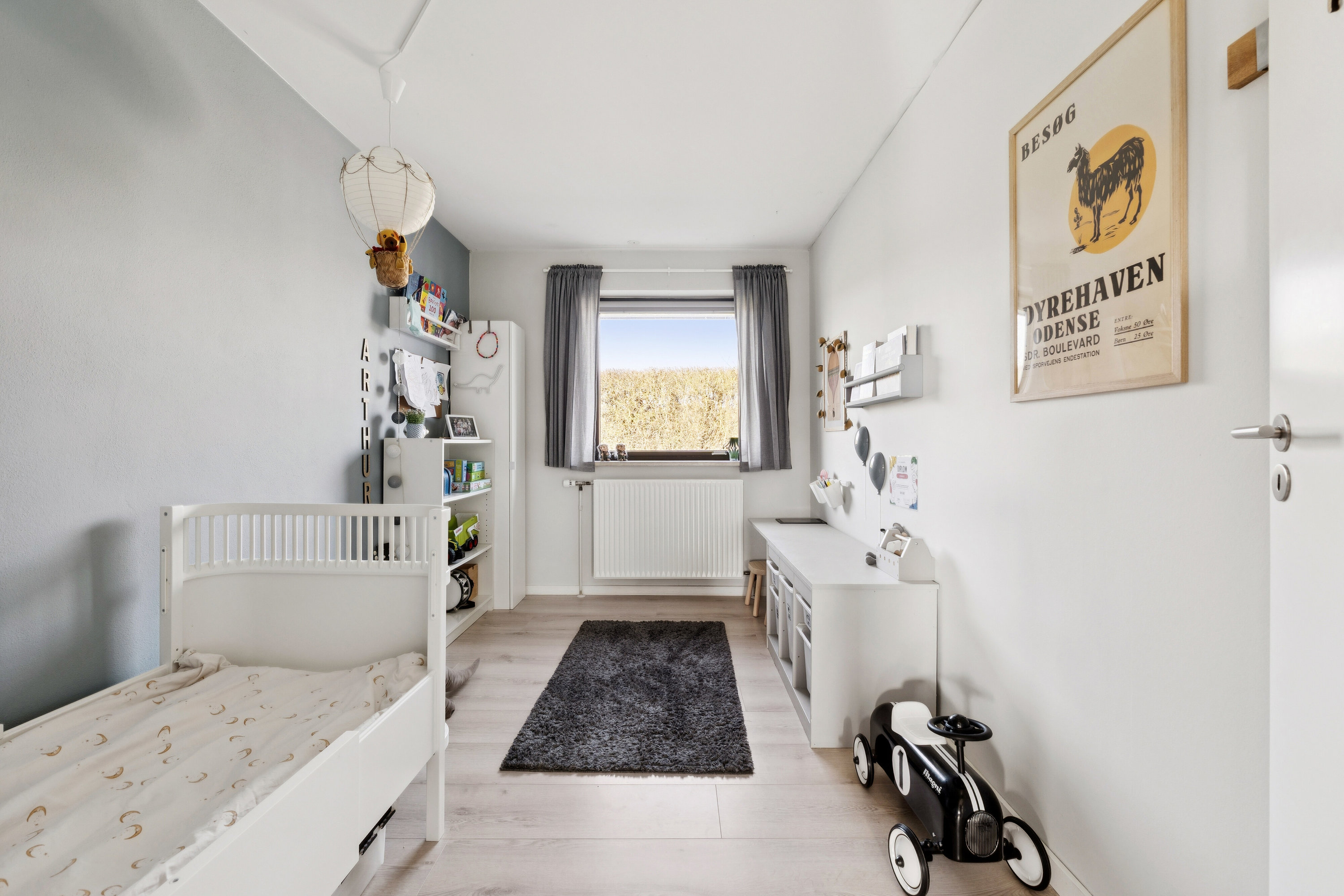 Fremhævet børneværelse billede i fuldskærmstilstand. Billede af Gartnervænget 19, Rosilde, 5800 Nyborg