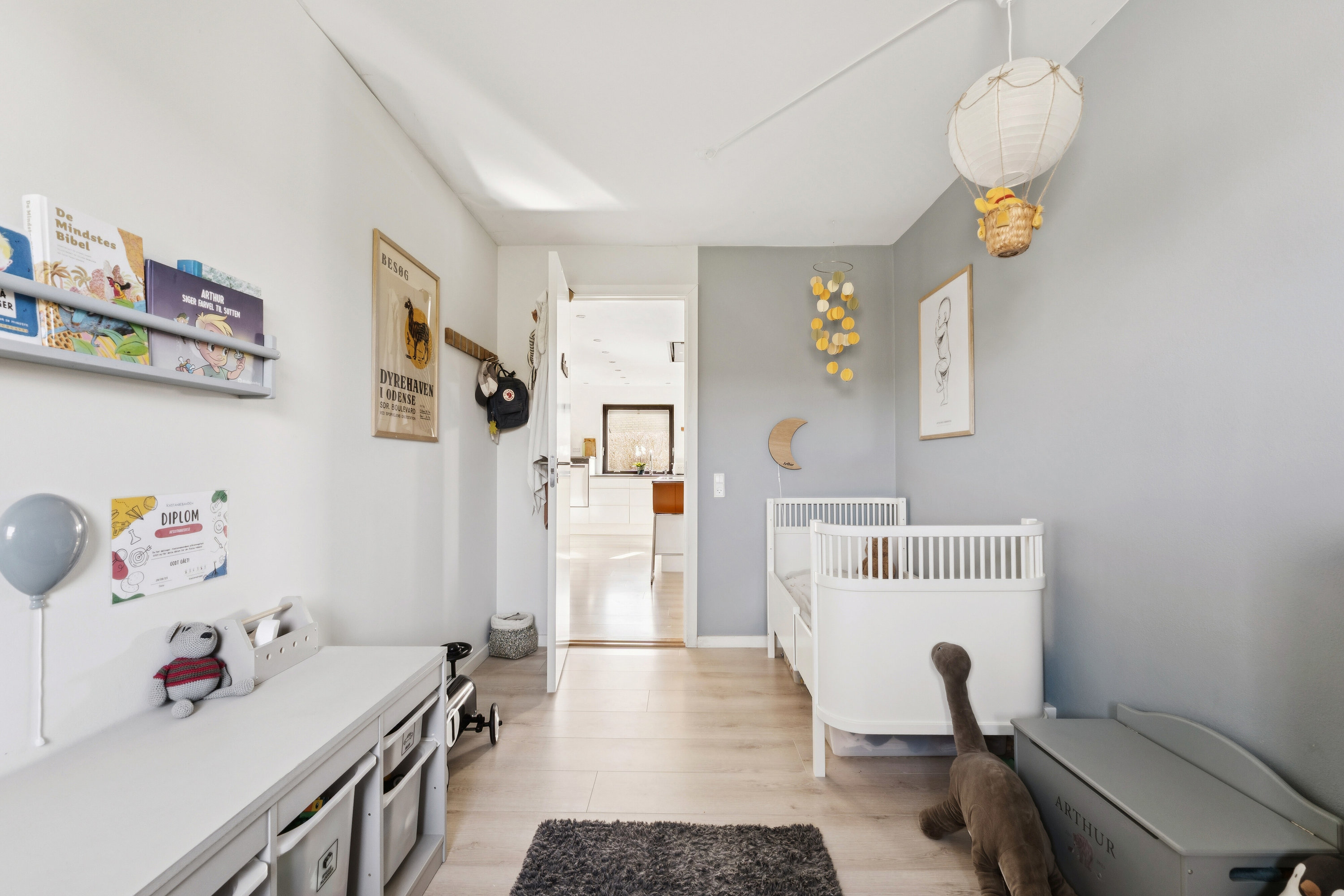 Fremhævet børneværelse billede i fuldskærmstilstand. Billede af Gartnervænget 19, Rosilde, 5800 Nyborg