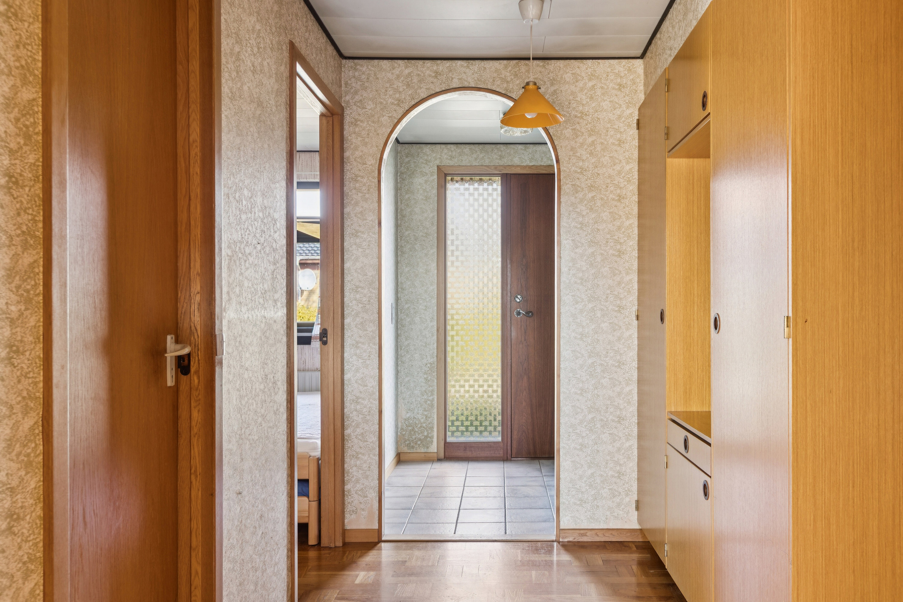 Fremhævet hall billede i fuldskærmstilstand. Billede af Lupinvej 39, 4773 Stensved