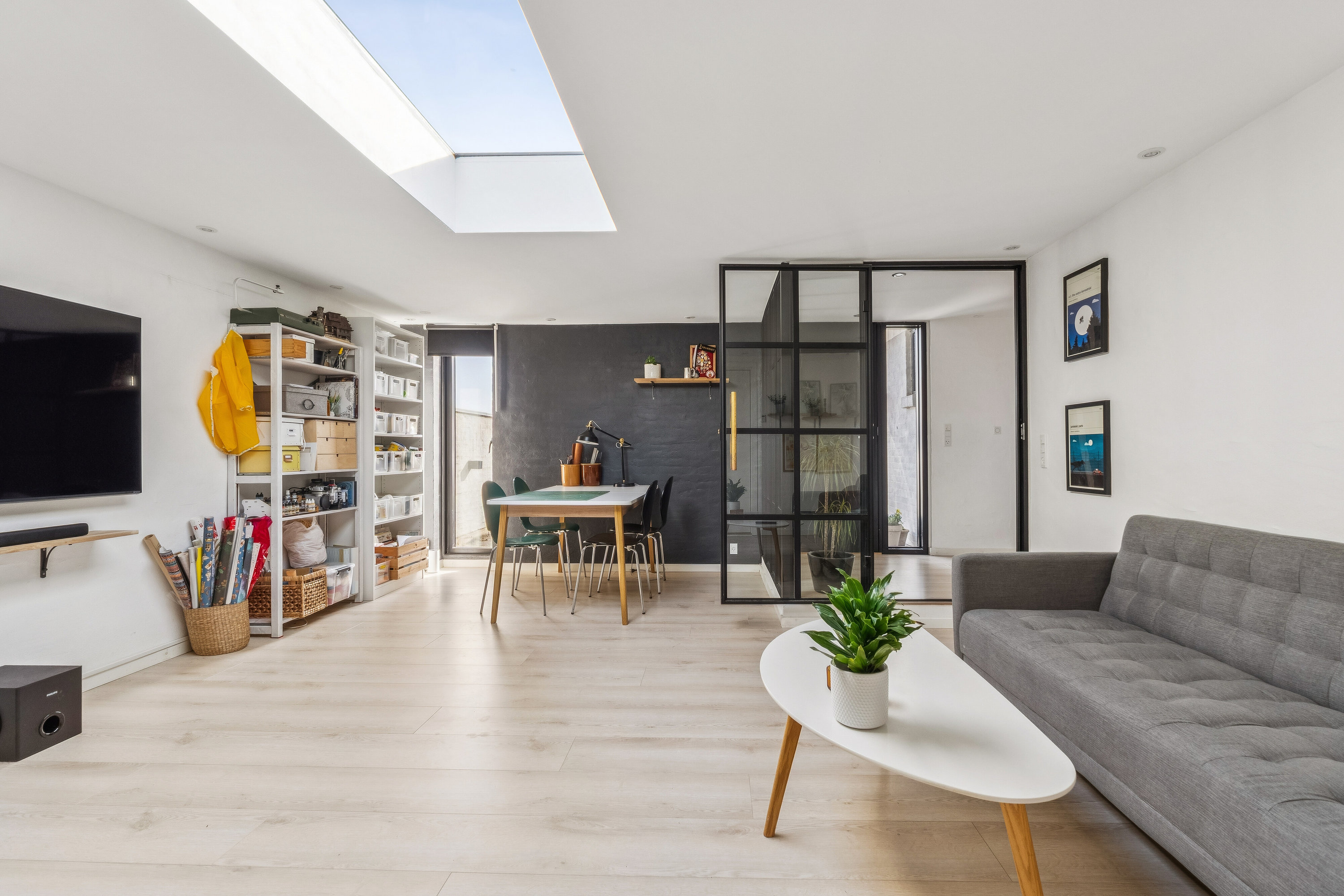 Fremhævet stue billede i fuldskærmstilstand. Billede af Gartnervænget 19, Rosilde, 5800 Nyborg