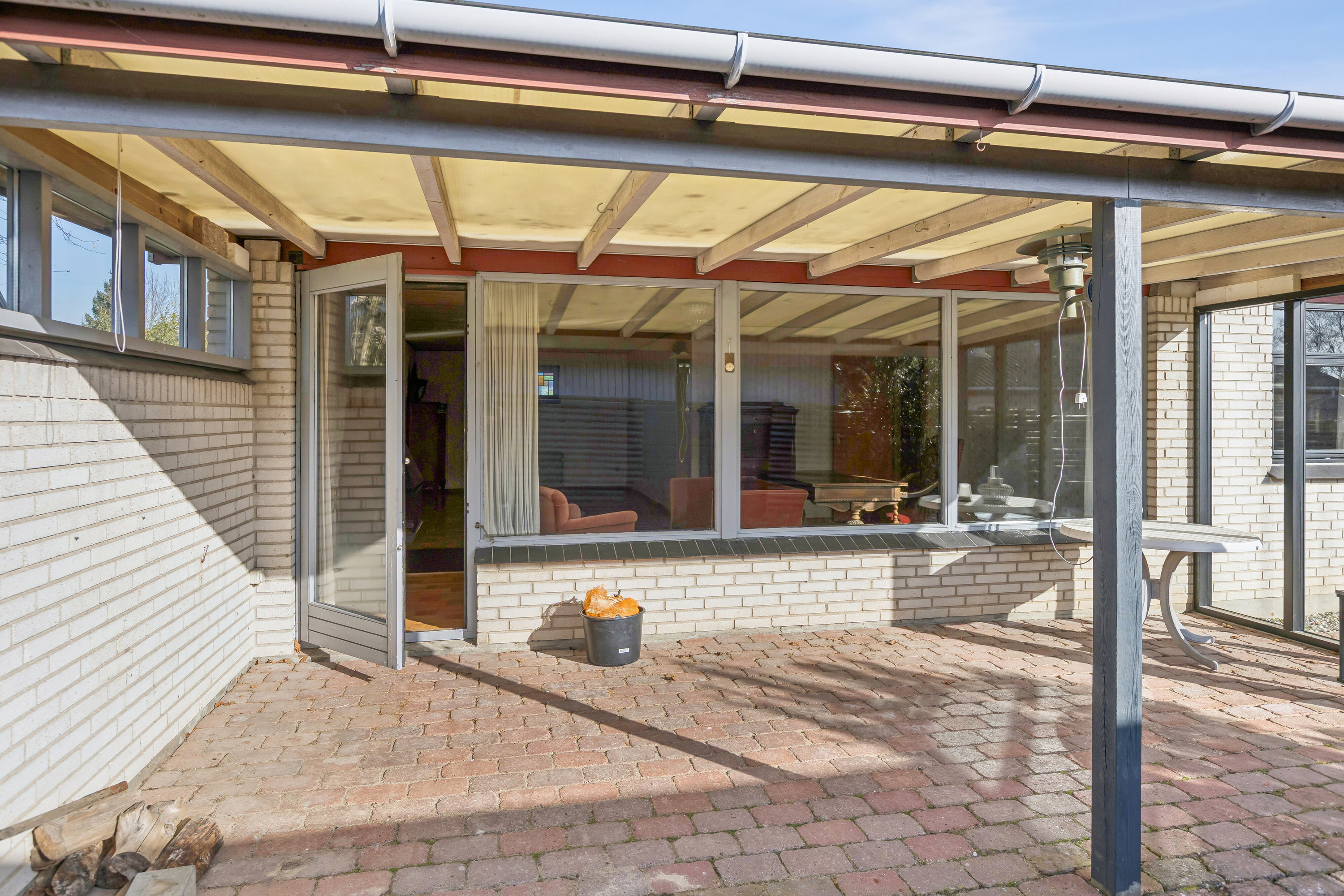 Fremhævet udendørs billede i fuldskærmstilstand. Billede af Lupinvej 39, 4773 Stensved