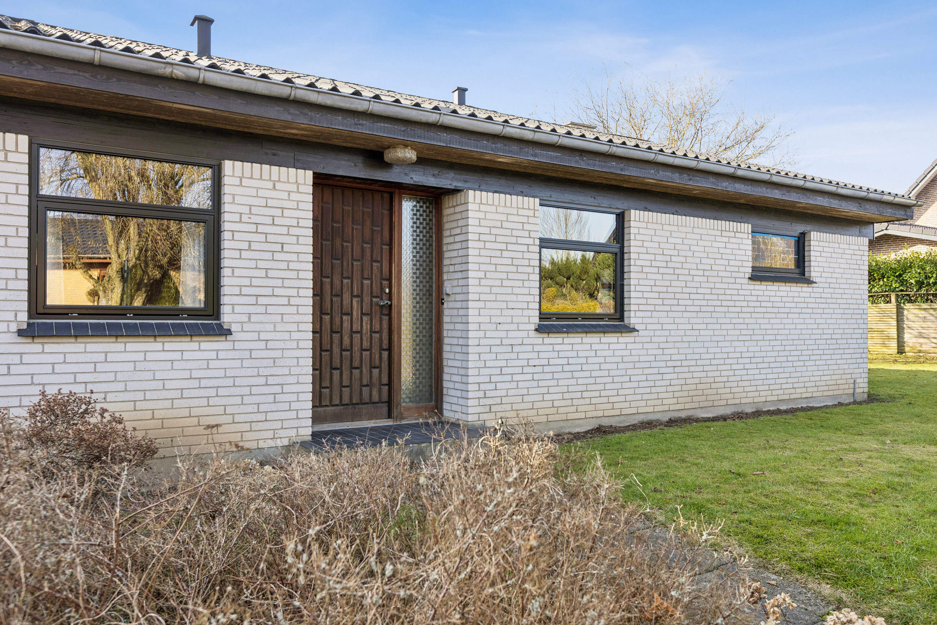 Fremhævet udendørs billede i fuldskærmstilstand. Billede af Lupinvej 39, 4773 Stensved