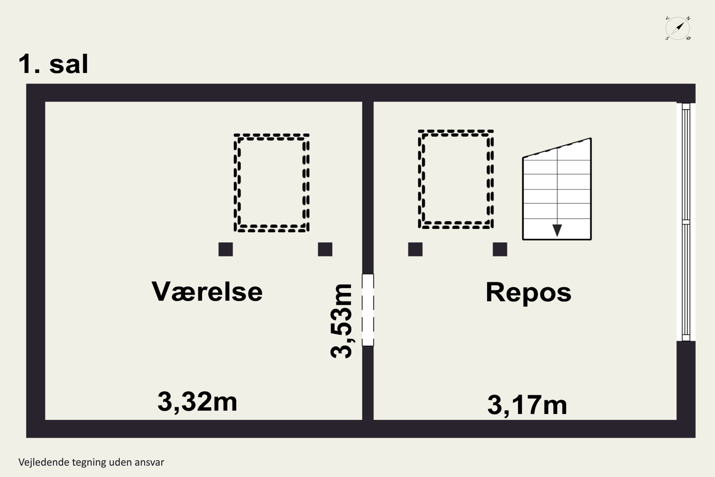 Plantegninger billede af Gartnervænget 19, Rosilde, 5800 Nyborg