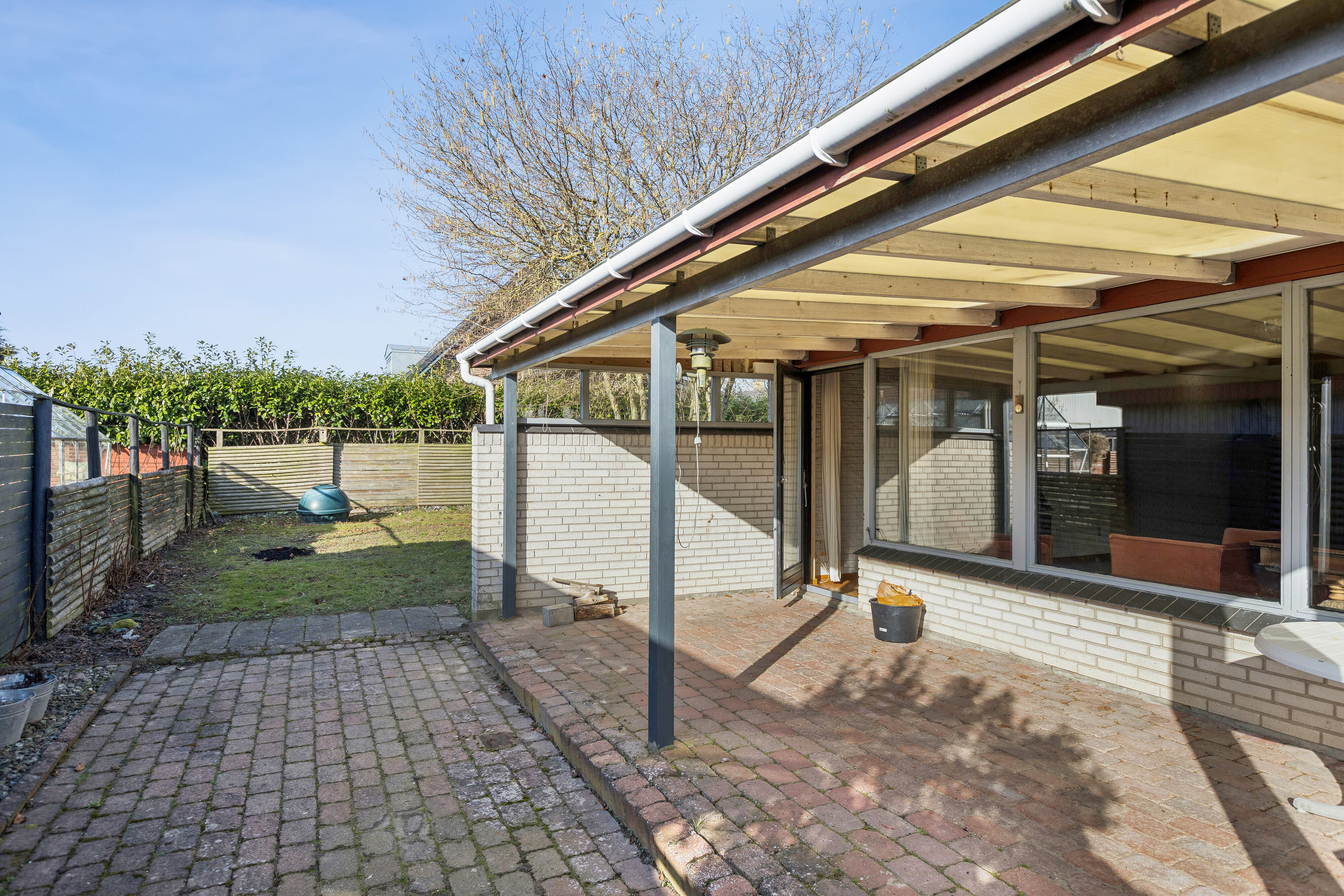 Fremhævet udendørs billede i fuldskærmstilstand. Billede af Lupinvej 39, 4773 Stensved