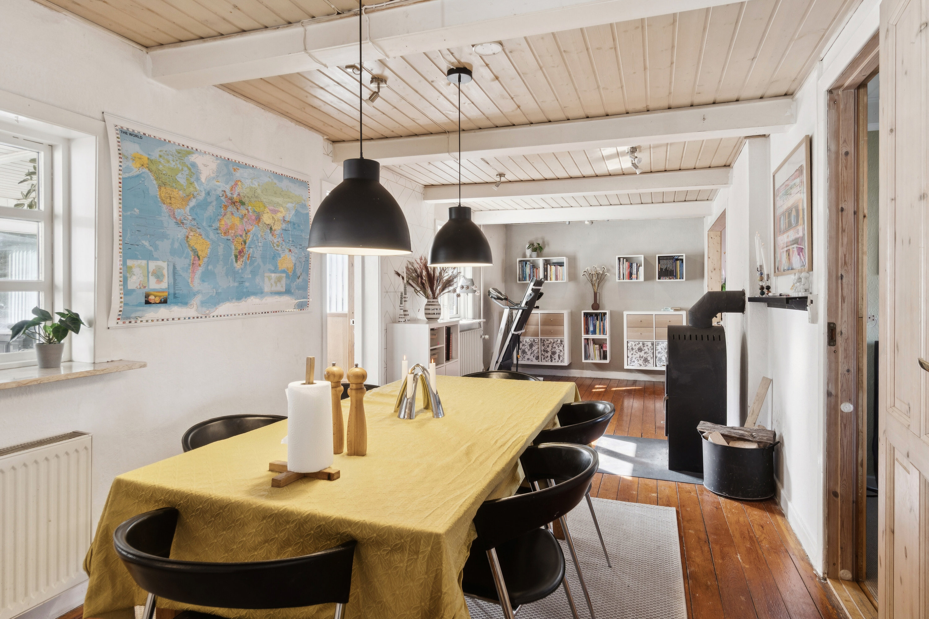 Fremhævet spisestue billede i fuldskærmstilstand. Billede af Lerchenborgvej 113, 4400 Kalundborg