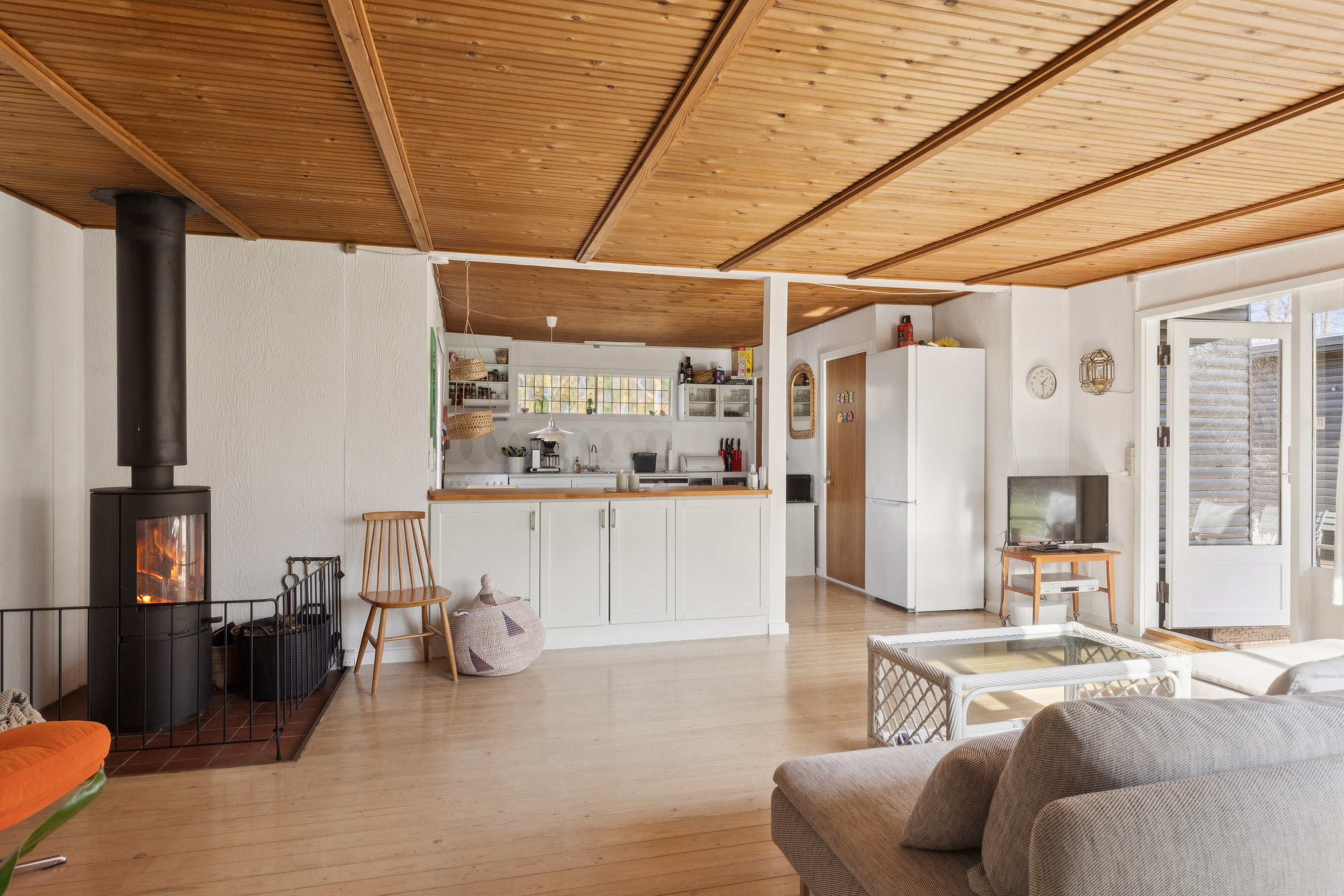 Fremhævet stue billede i fuldskærmstilstand. Billede af Thorsvej 7, Hønsinge L, 4560 Vig