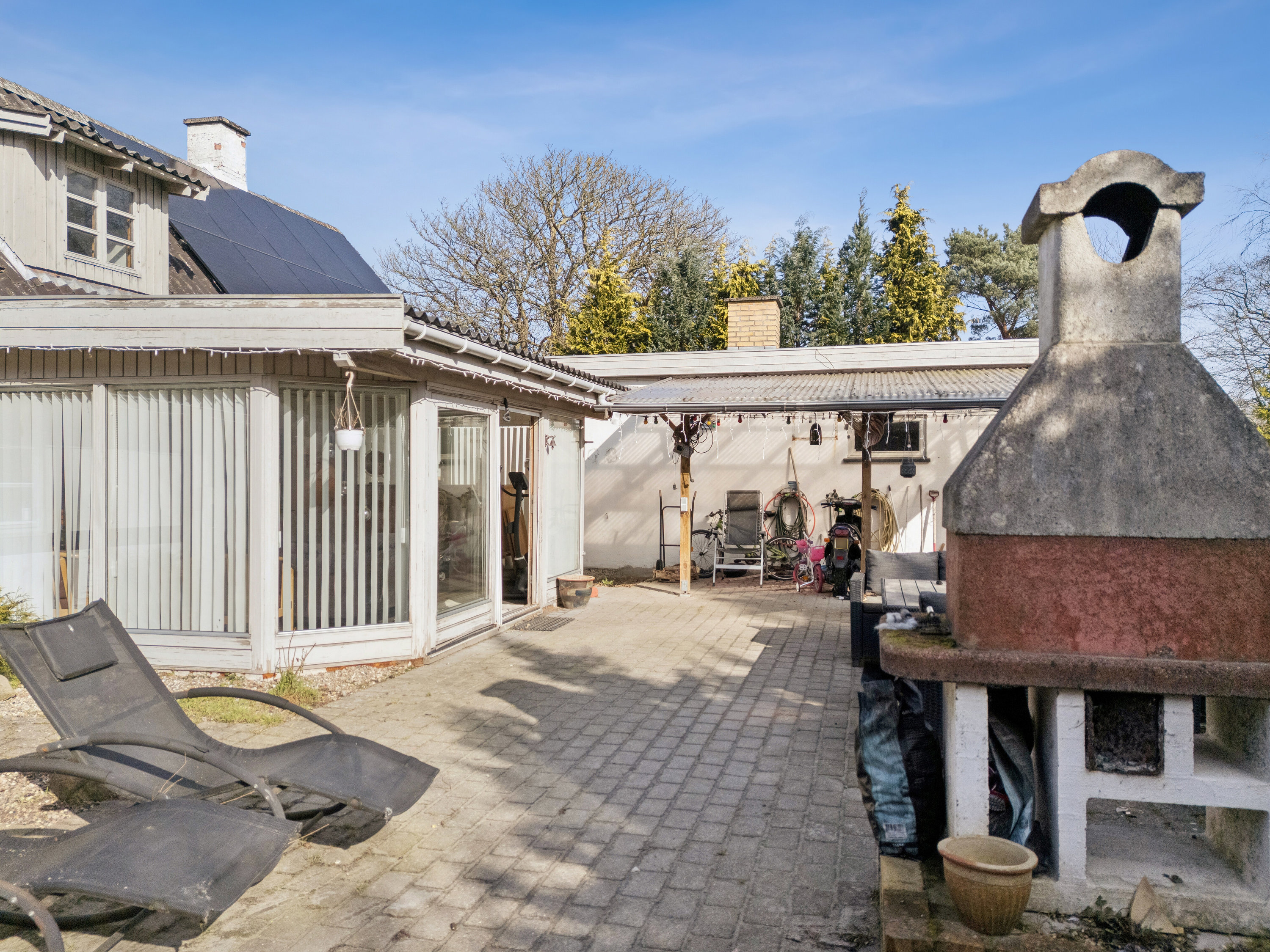 Fremhævet baghave billede i fuldskærmstilstand. Billede af Lerchenborgvej 113, 4400 Kalundborg