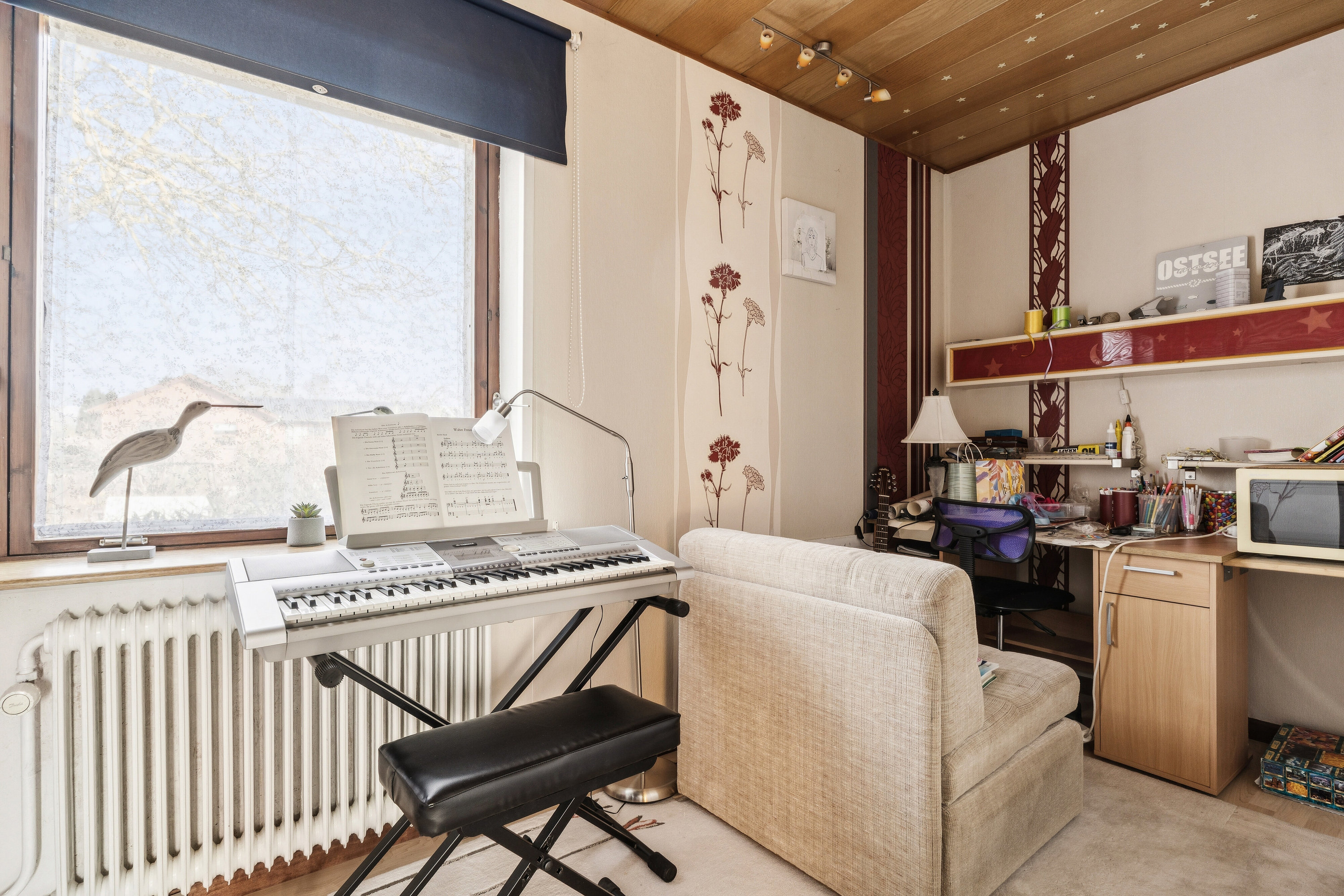 Fremhævet kontor billede i fuldskærmstilstand. Billede af Skovglimt 31, 6340 Kruså