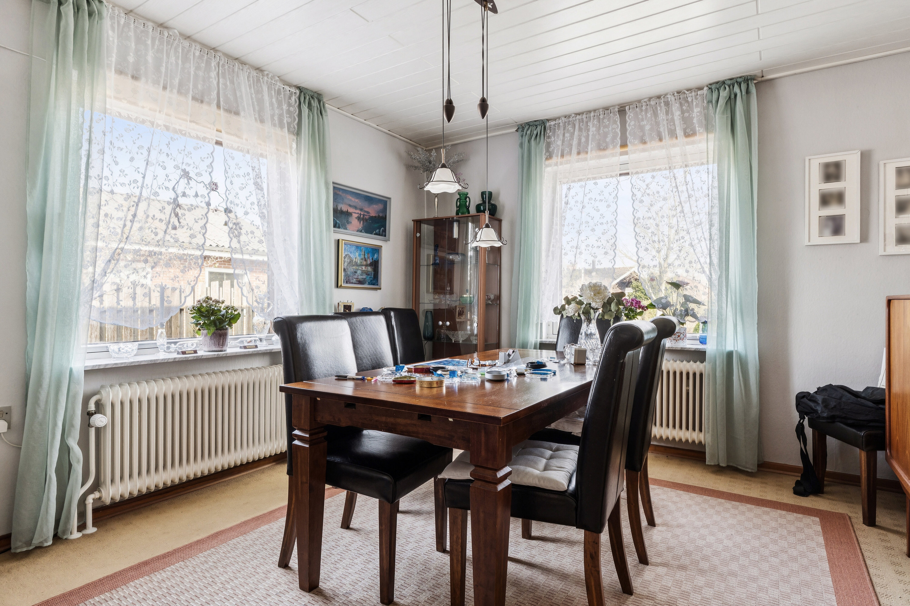 Fremhævet spisestue billede i fuldskærmstilstand. Billede af Skovglimt 31, 6340 Kruså